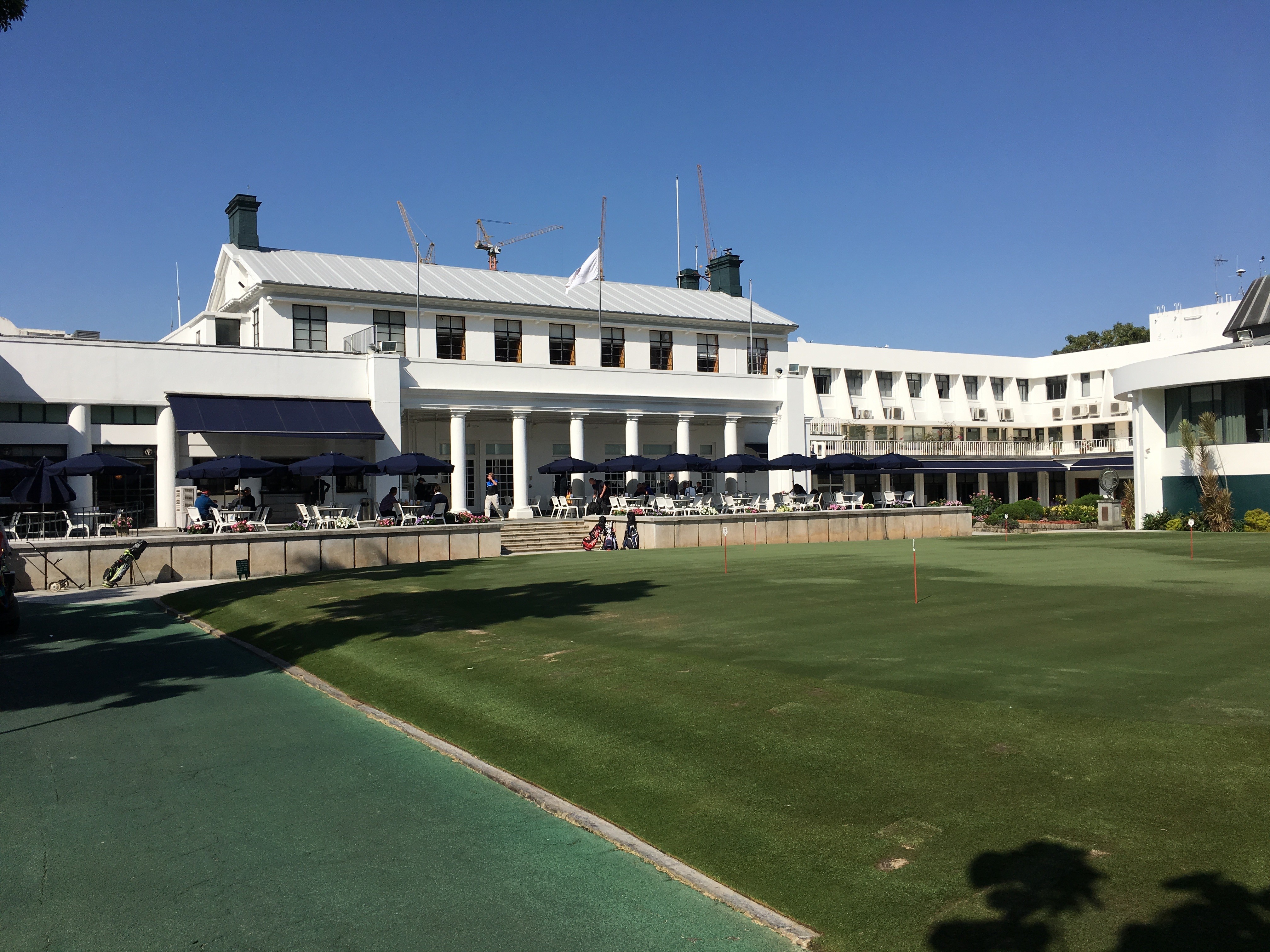 The clubhouse at Hong Kong Golf Club at Fanling is under threat. Photo: SCMP