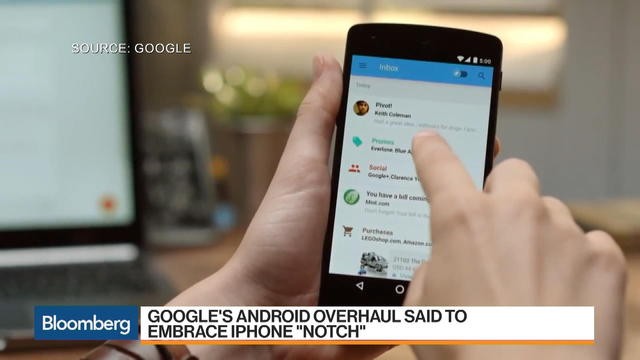 Google is working on an overhaul of its Android mobile software. Photo: Google