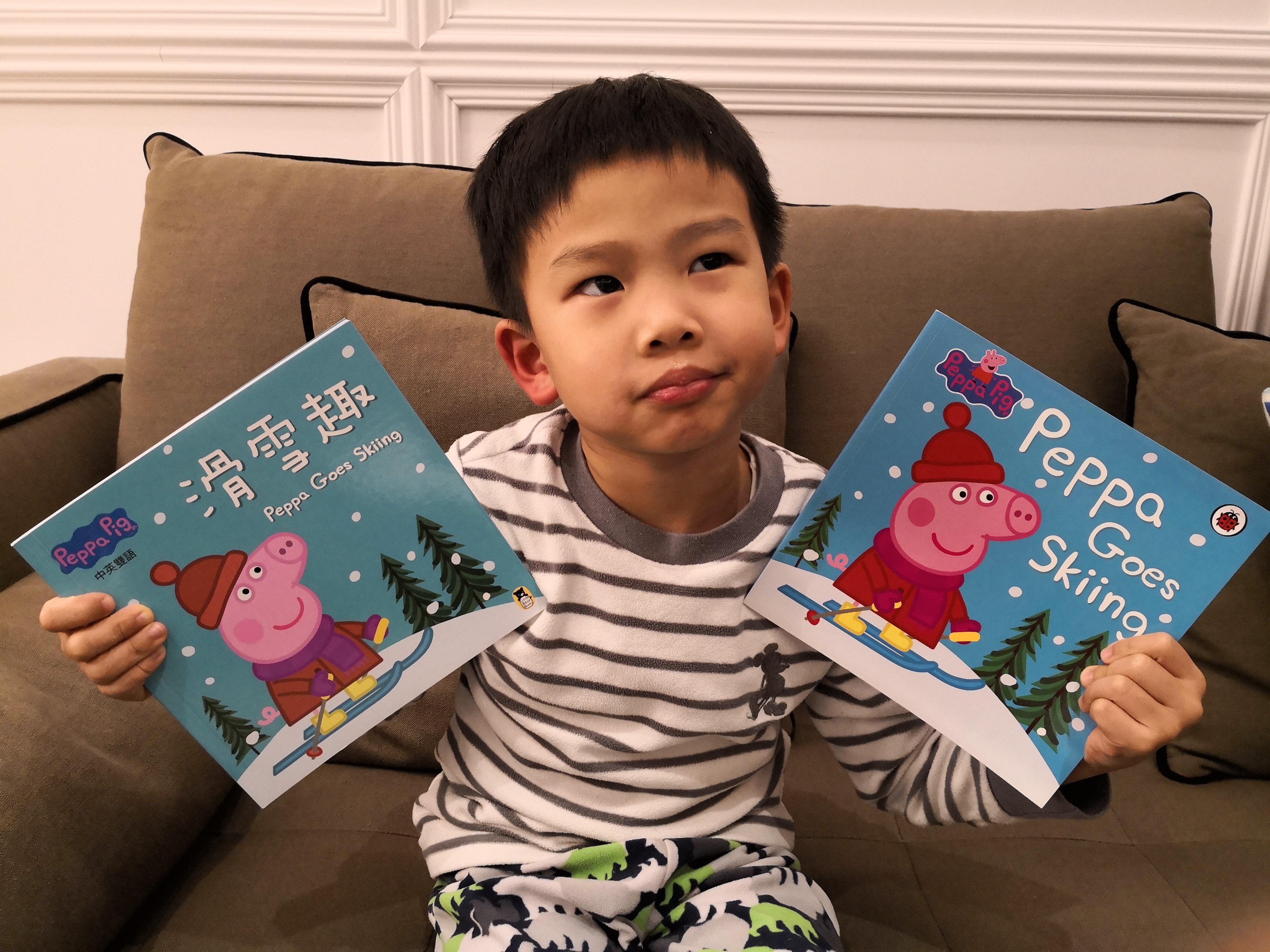 It is important to arouse children’s interest in the language they’re learning. Photo: Anita Shum