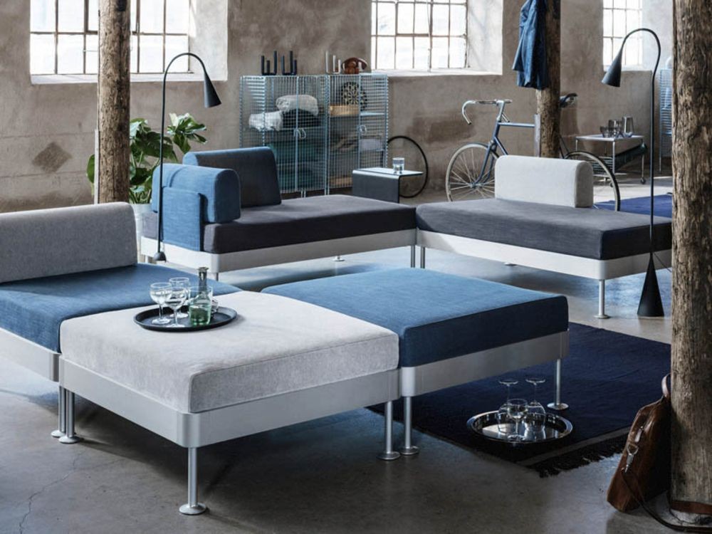 Modular, open source furniture will dominate interior design trends, taking the lead from Ikea’s Delaktig couch. Photo: Ikea