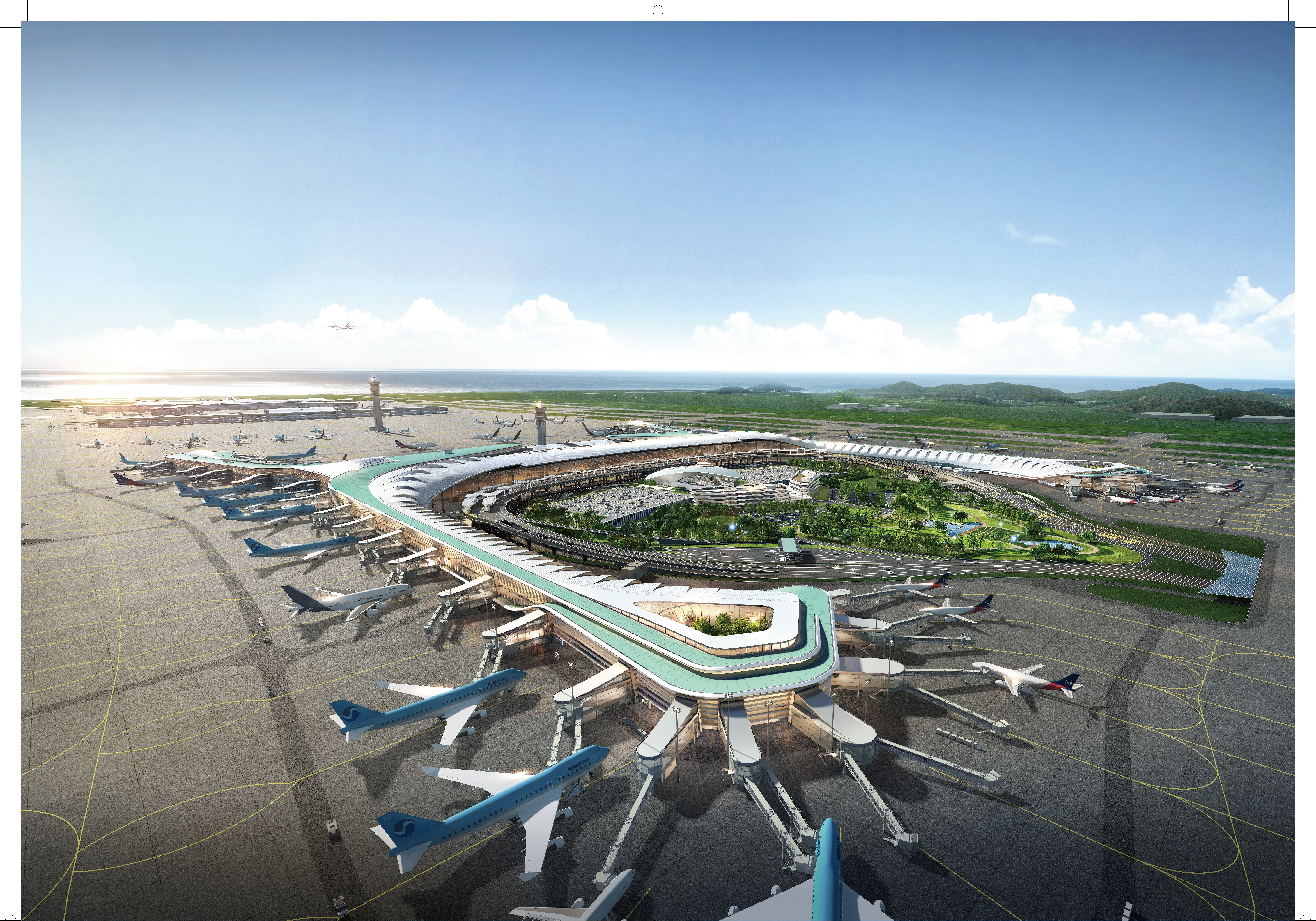 The newly opened Incheon International Airport Terminal 2