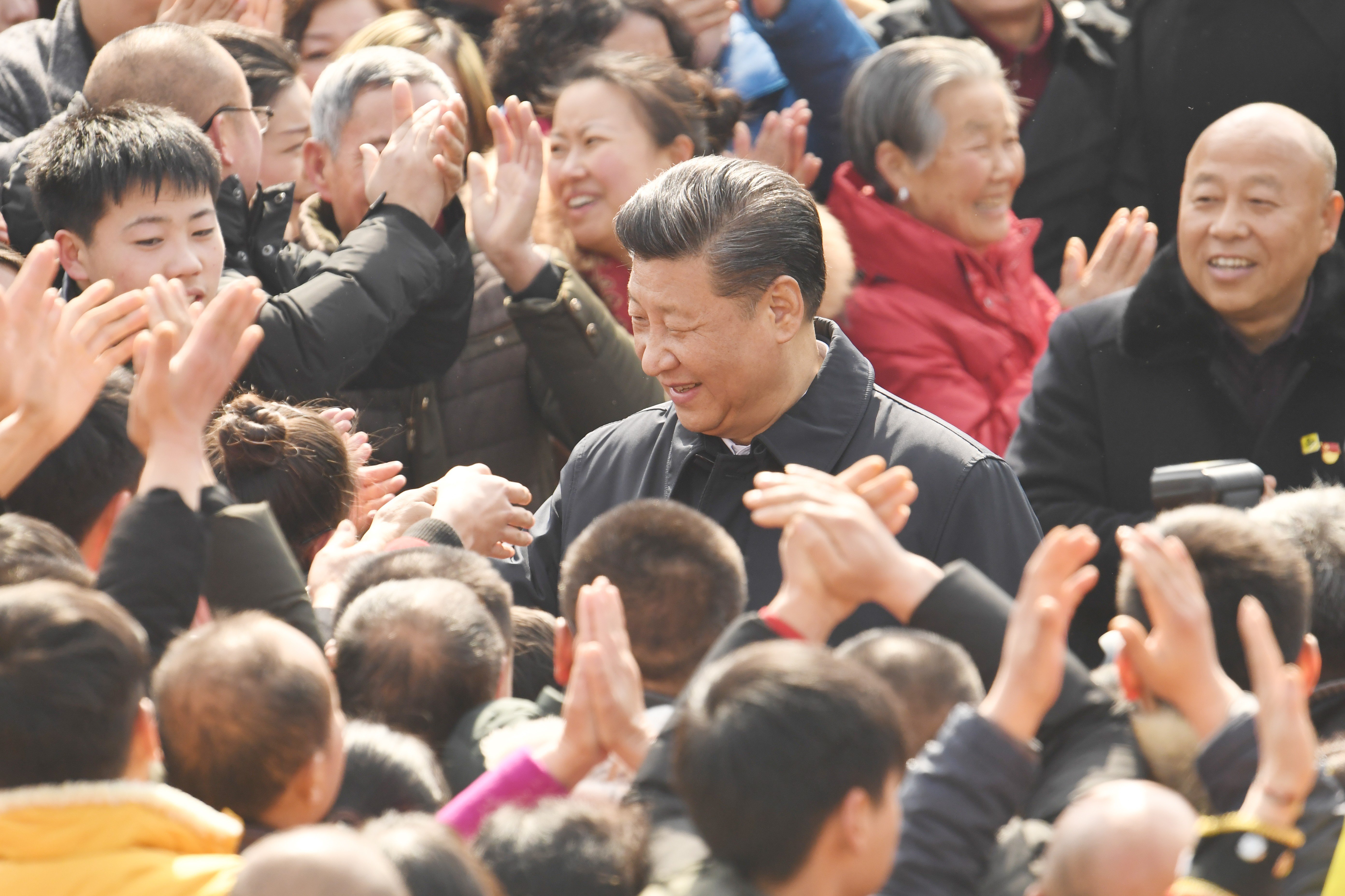 Xi Jinping’s vision for China has made him popular with the Communist Party’s rank and file. Photo: Xinhua