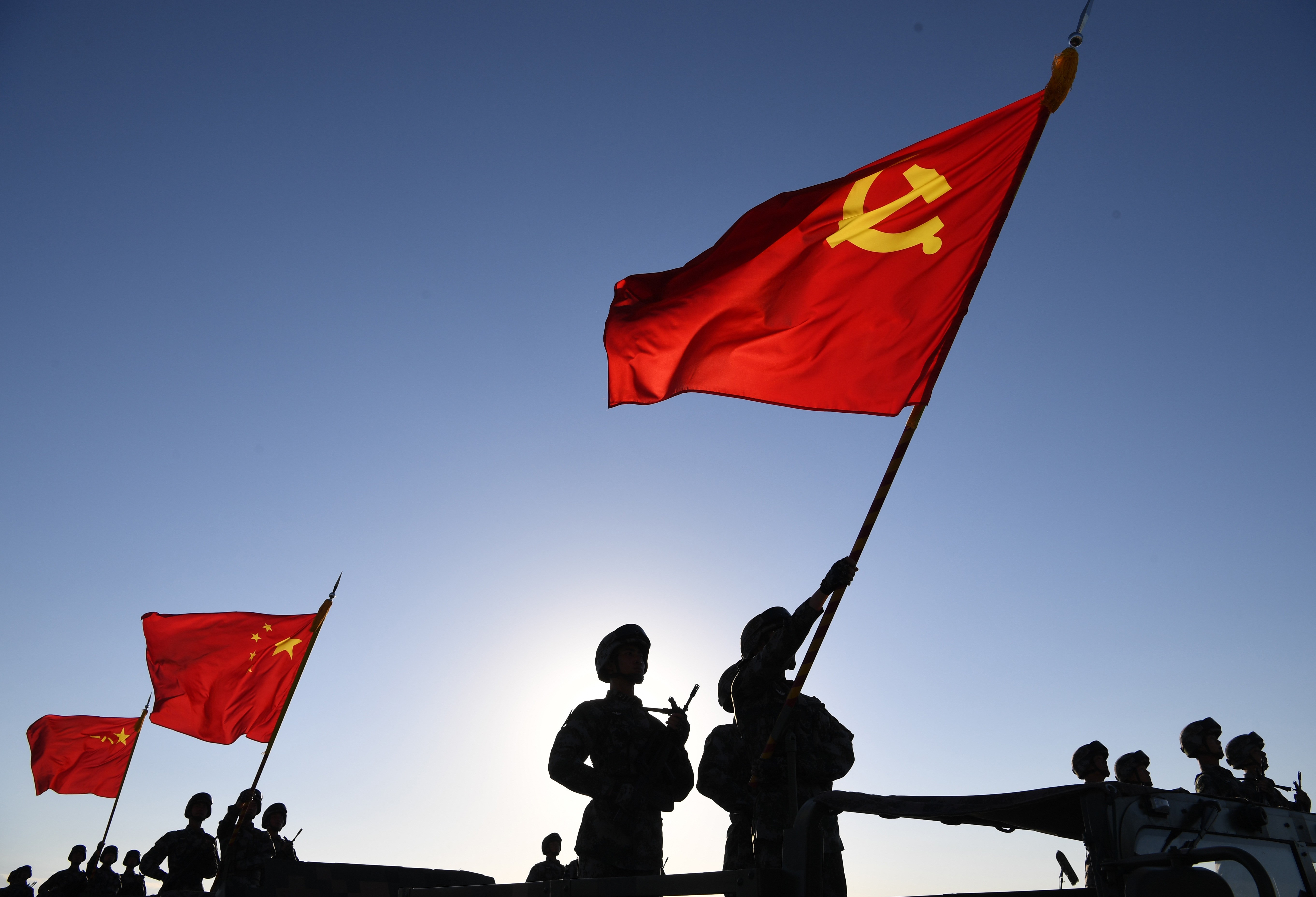 China’s military spending has risen at double-digit rates for most of the last decade and a half. Photo: Xinhua