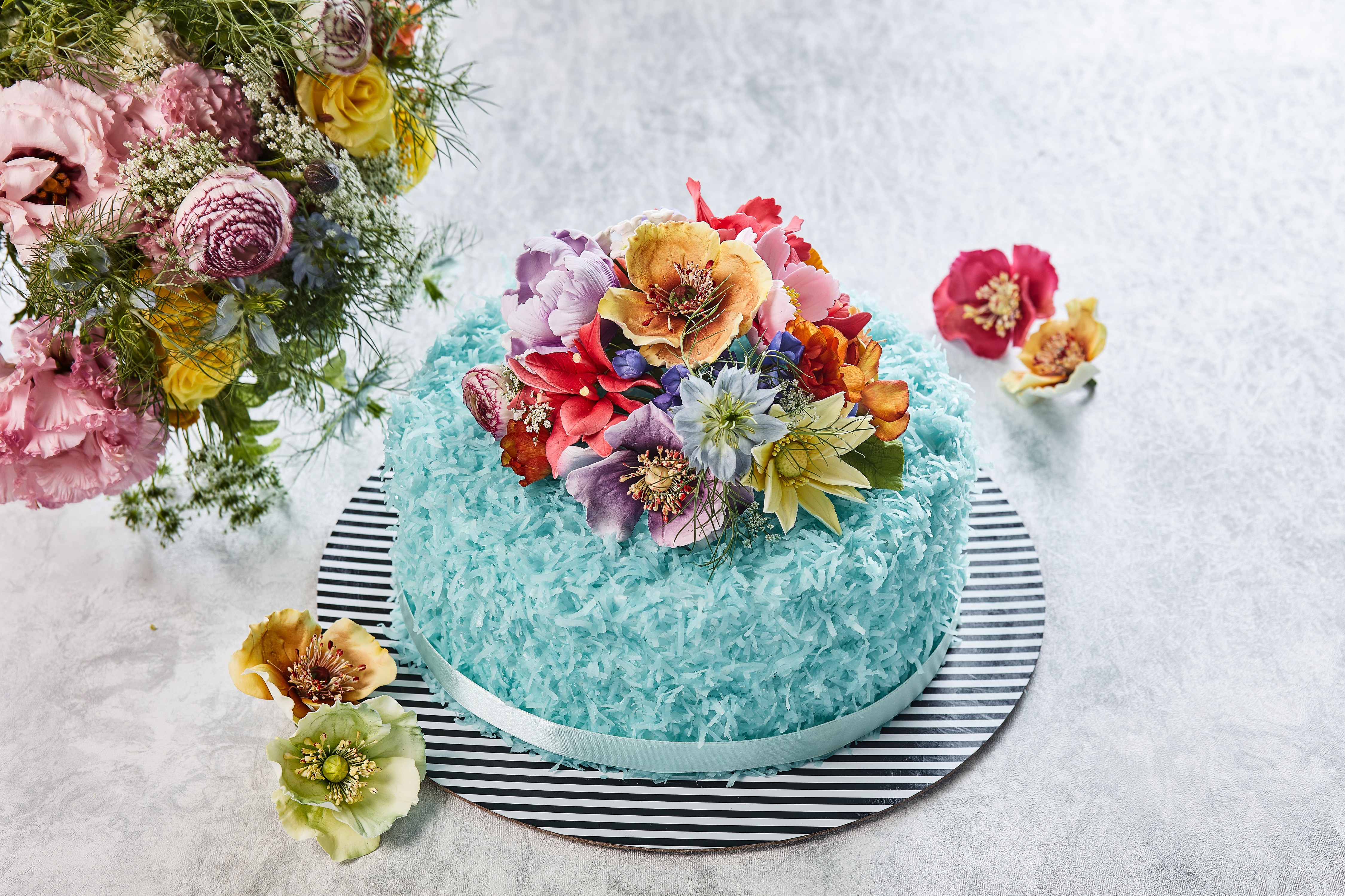 Sevva’s Bonnae Gokson has created a commemorative chiffon cake for International Women's Day, on March 8.