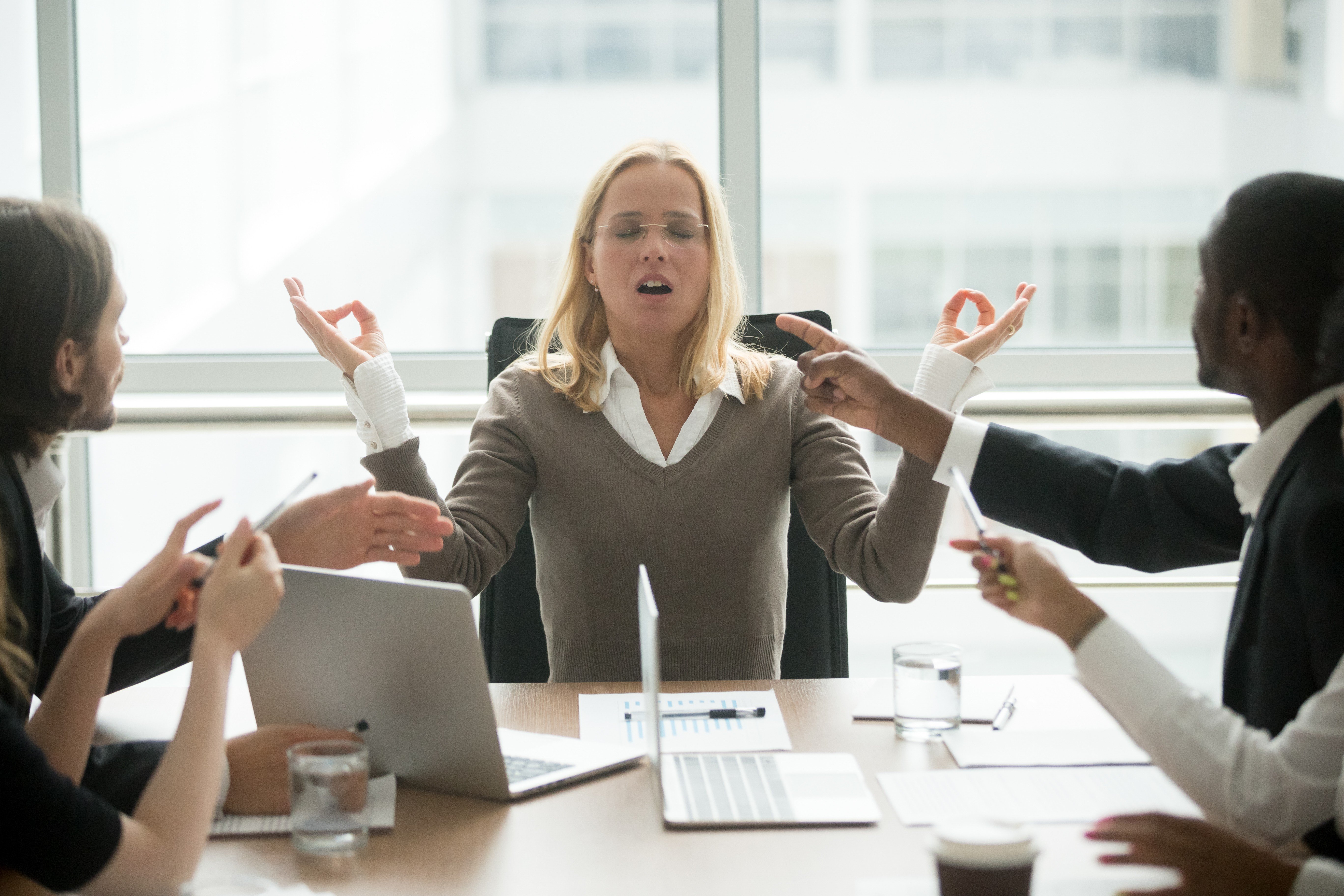 Those annoying chatterboxes who interrupt when we are in full flow are not always of the most obvious types