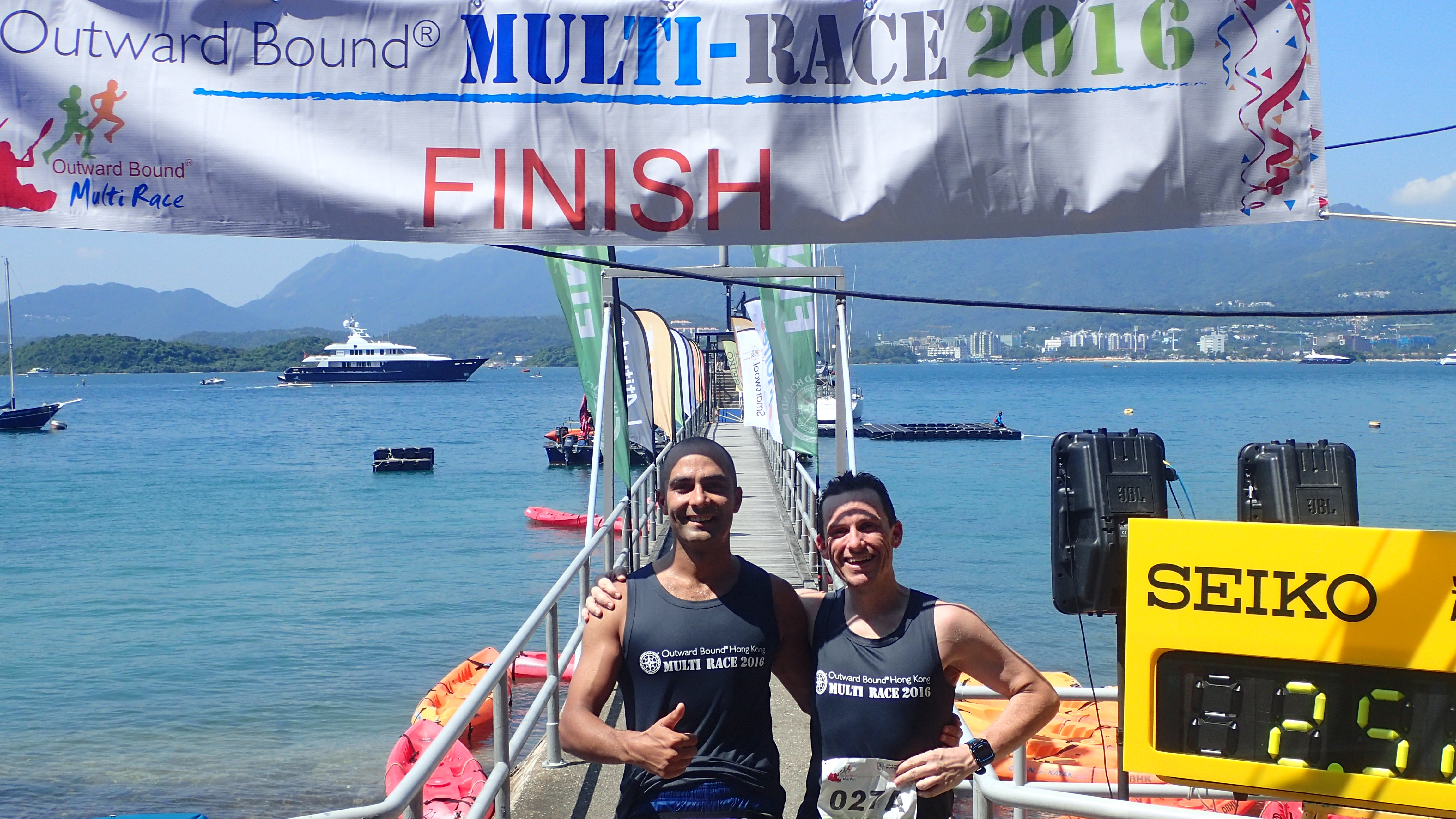 Mayank Vaid and David Gething will be taking part in the Arch 2 Arc extreme triathlon in June.