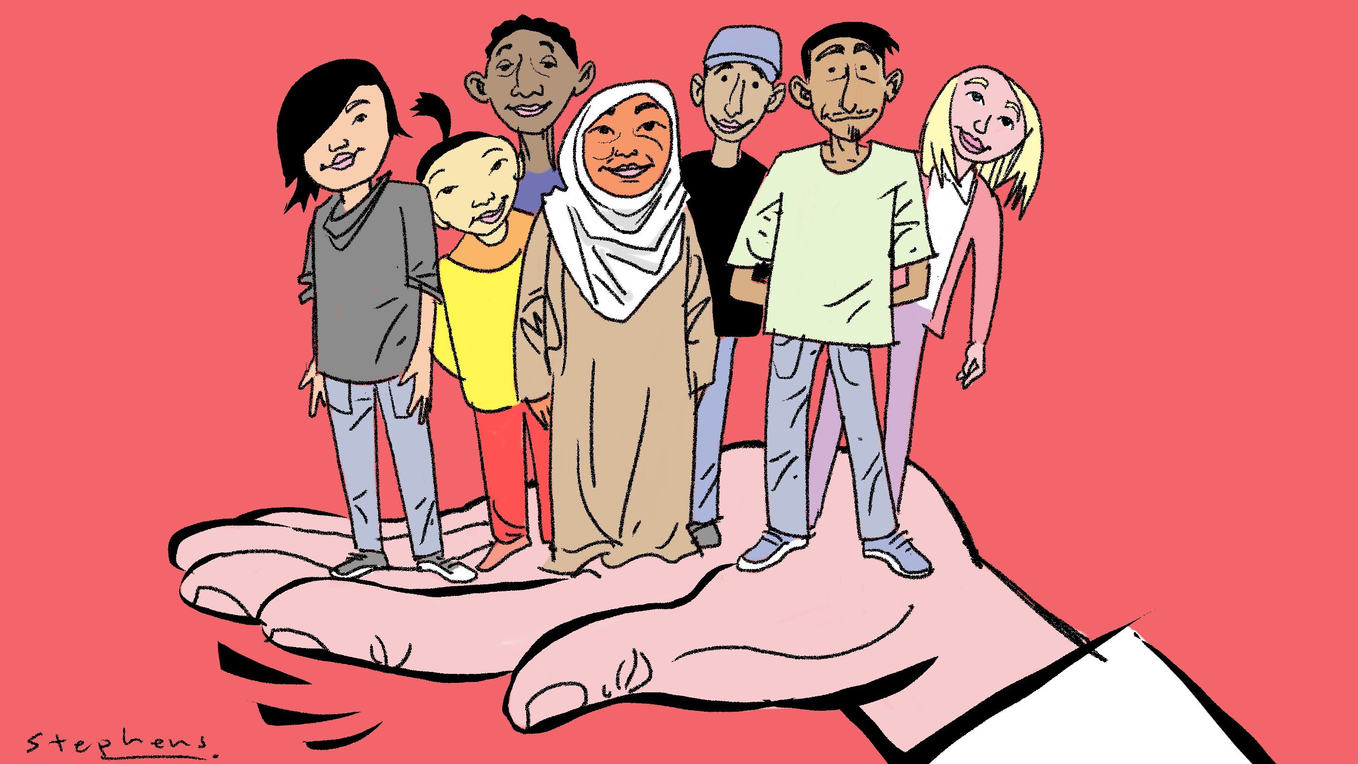 Between 2011 and 2016, the poverty rate for ethnic minorities increased, and is higher than the rate for the general population. The government must act to break the cycle of poverty. Illustration: Craig Stephens