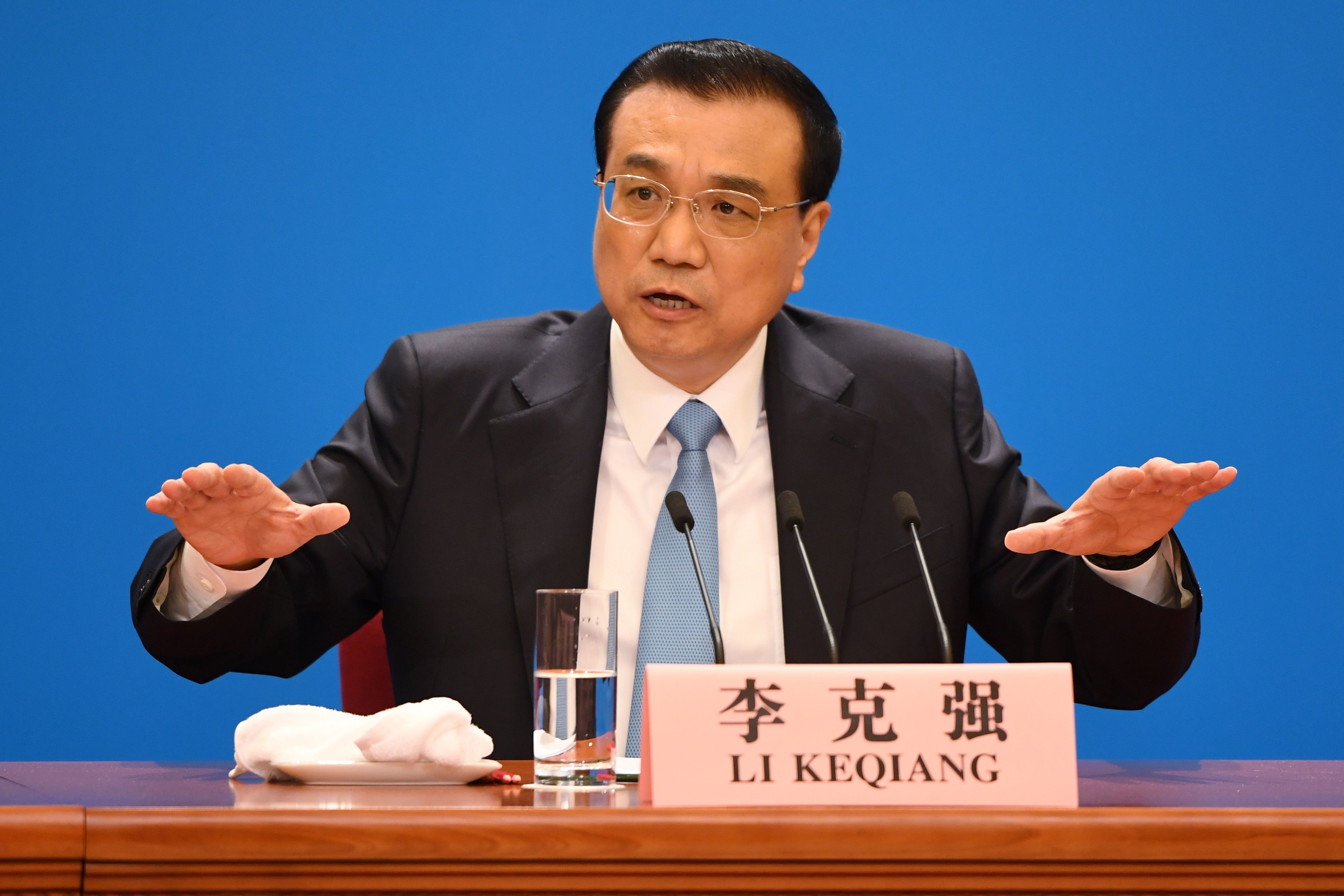 Chinese Premier Li Keqiang said that the assistance China provided to underdeveloped nations came “without any political conditions”. Photo: AFP