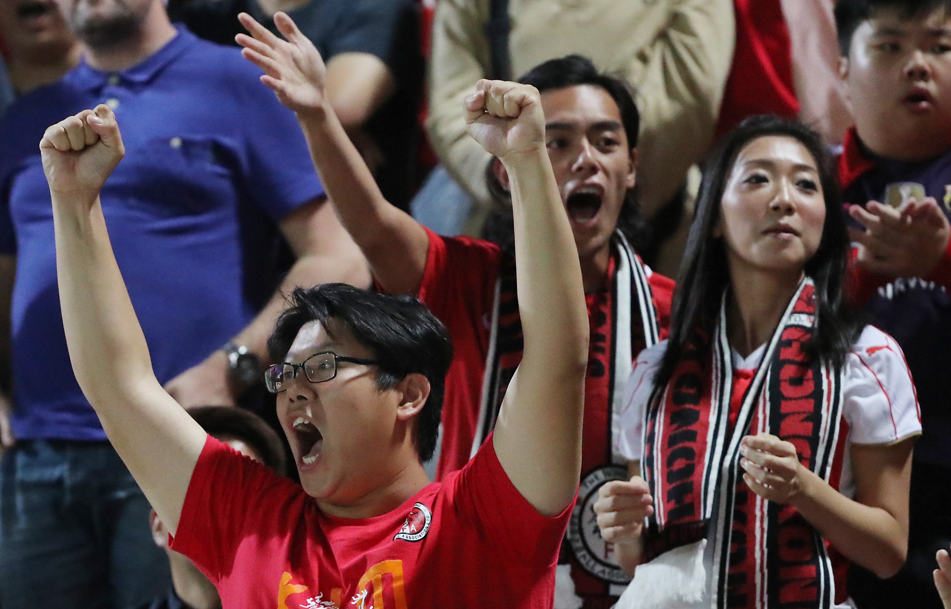 Hong Kong fans won’t get much of a chance to see their team in action against North Korea in the crucial AFC Asian Cup qualifier. Photo: Edward Wong
