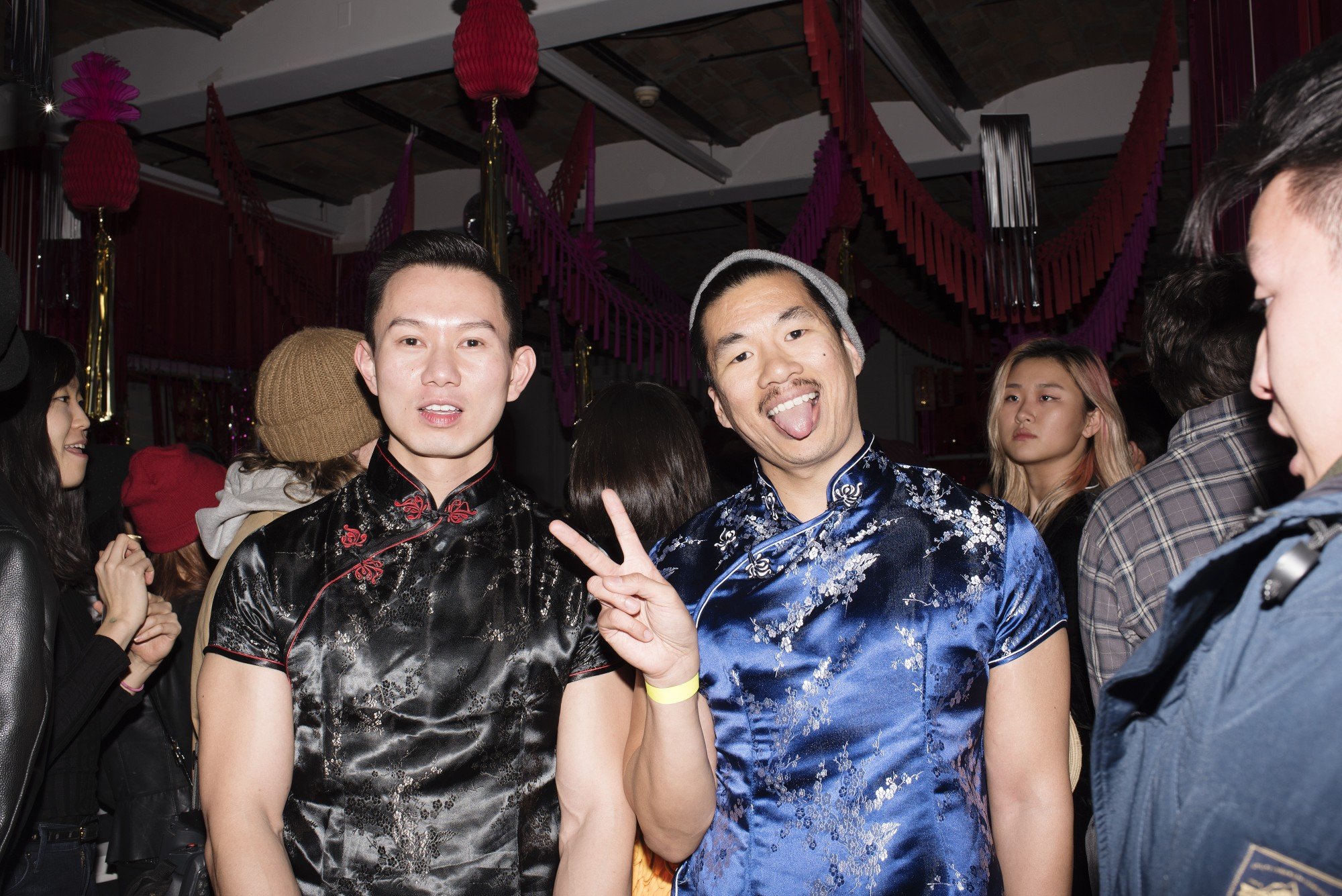 Revellers at Bubble_T's Chinese New Year celebration. Photo: Hao Nguyen