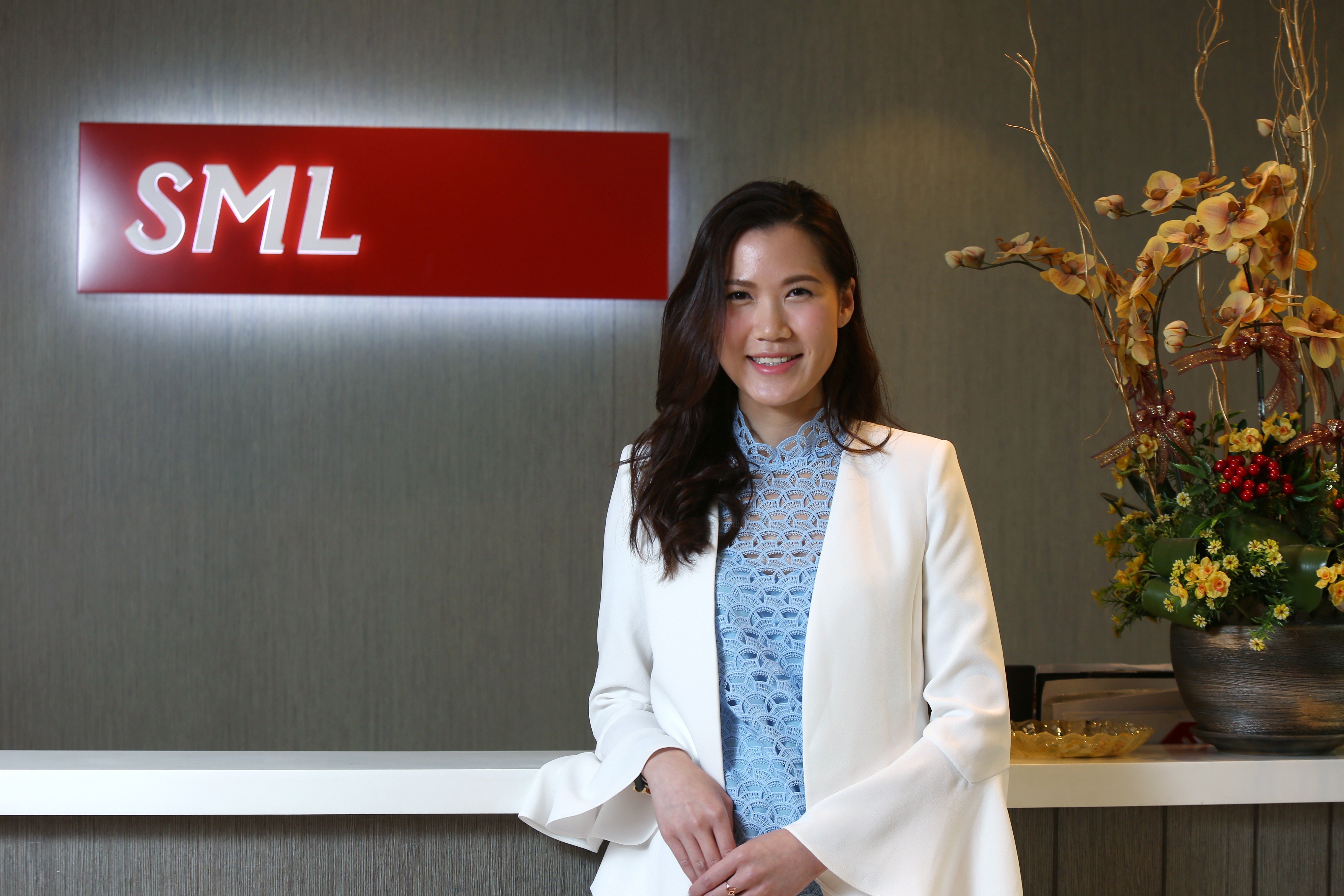 Lesley Suen heads the RFID team at SML Group, founded by her father. Photo: Xiaomei Chen
