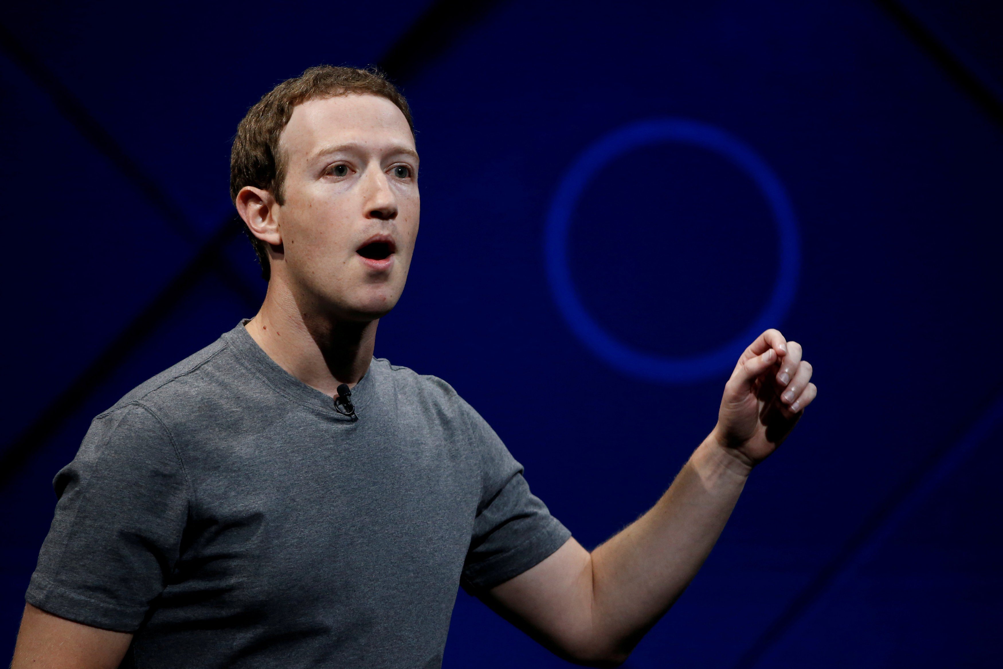 Facebook founder and CEO Mark Zuckerberg speaks on stage during the annual Facebook F8 developers conference in San Jose, California in April last year. Zuckerberg’s apologies and proposed solutions in the aftermath of the Cambridge Analytica debacle have done little to ease the concerns of the social network’s users. Photo: Reuters