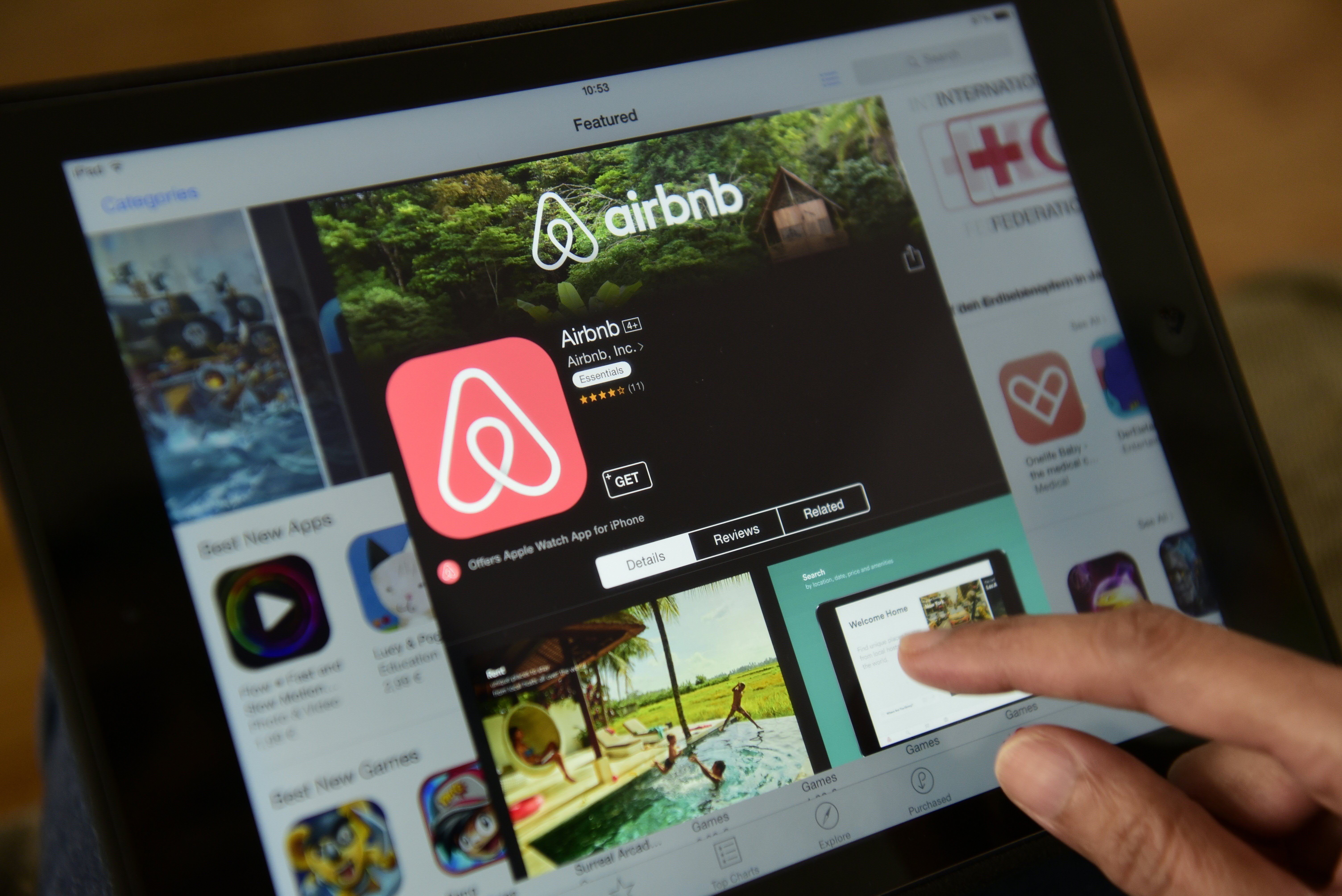 Airbnb, a home-sharing online service, says it recognises the need to strike a balance between embracing innovation and addressing industry concerns. Photo: AFP/ John MACDOUGALL