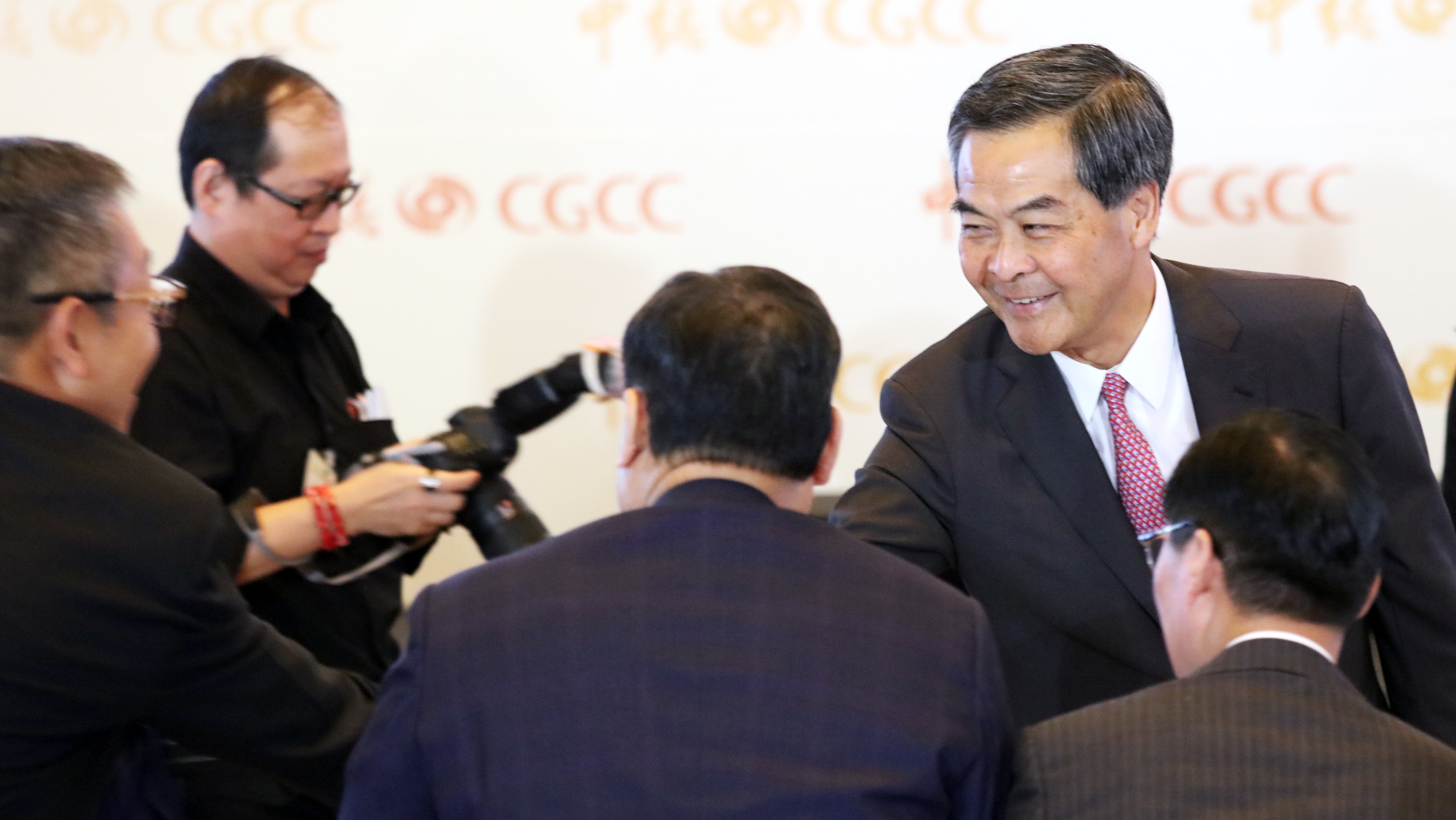 Former chief executive Leung Chun-ying, the vice-chairman of the Chinese People’s Political Consultative Conference, exhorted Hong Kong’s advisers to Beijing to do more youth outreach and strengthen society’s love for China. Photo: Felix Wong