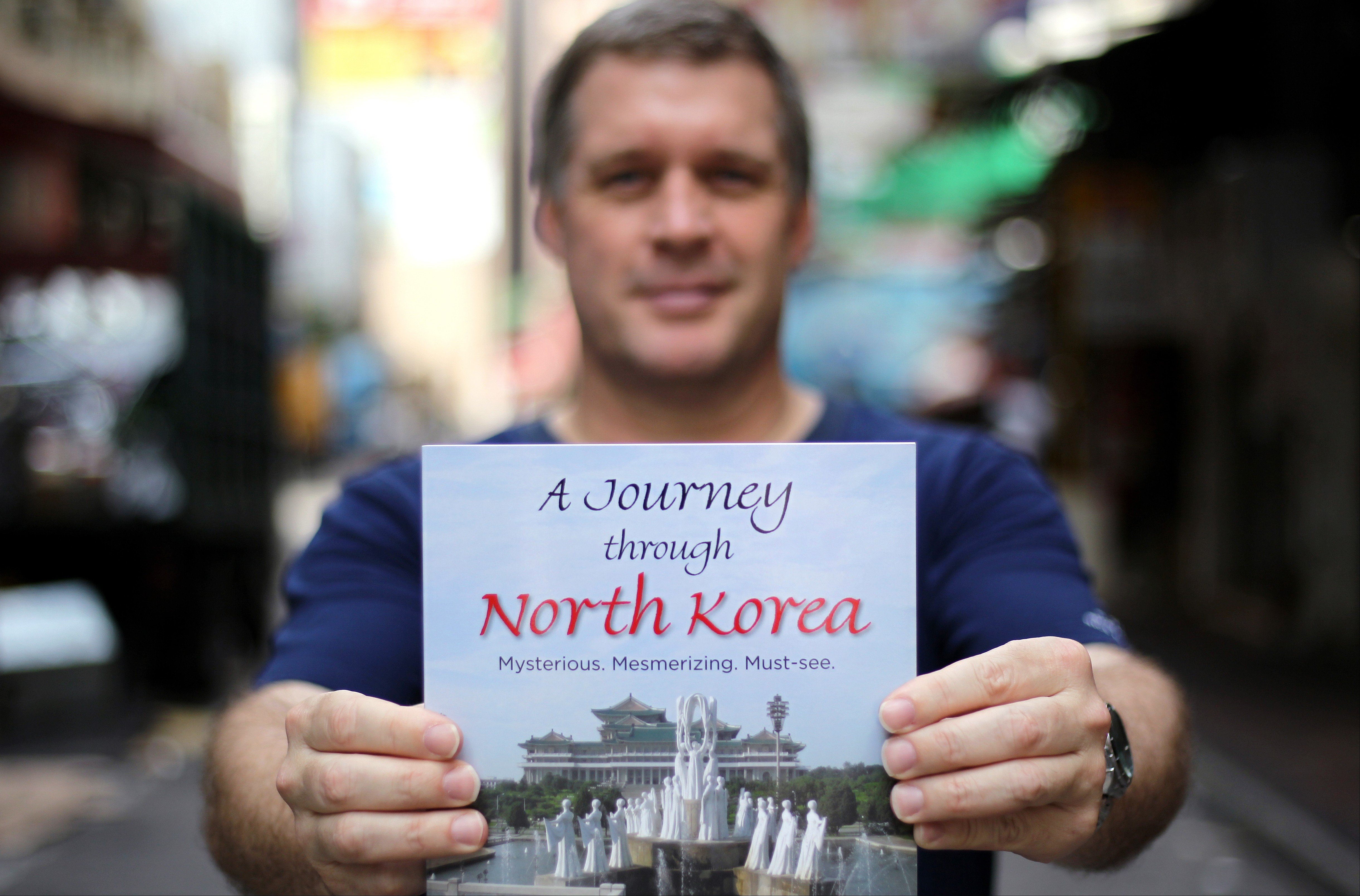 Ronny Mintjens first visited North Korea in 2006 and has since organised tours to the secretive country. Photo: Roy Issa