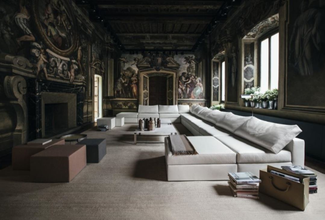 High-fashion brand Bottega Veneta’s new collection of furniture and furnishings were unveiled at the trade fair Salone Del Mobile 2018 in Milan. Photo: Bottega Veneta