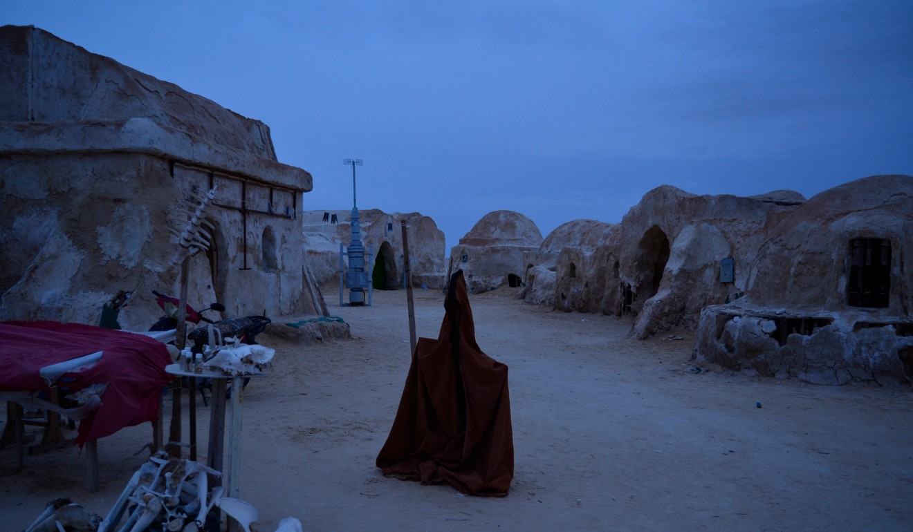 Night sky of Star Wars' Tatooine, in Tunisia