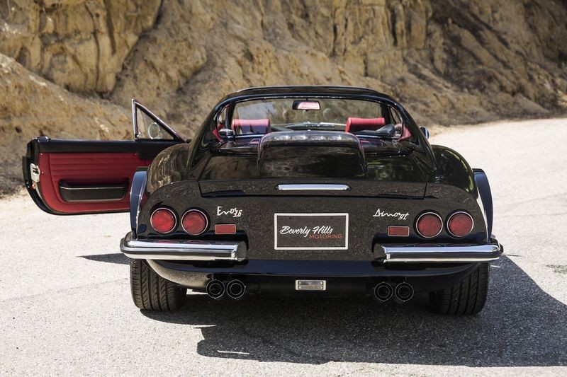 Millionaire car enthusiast David Lee’s modified Ferrari Dino. ‘Ferrari has seen it; I’m sure they’ve seen it,’ he says. ‘But I didn’t ask them for permission.’ Photo: Bloomberg