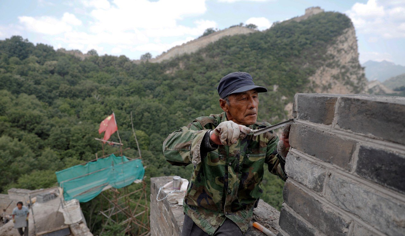 China's Great Wall is 'crumbling.' Now architects are using drones to save  it. - The Washington Post