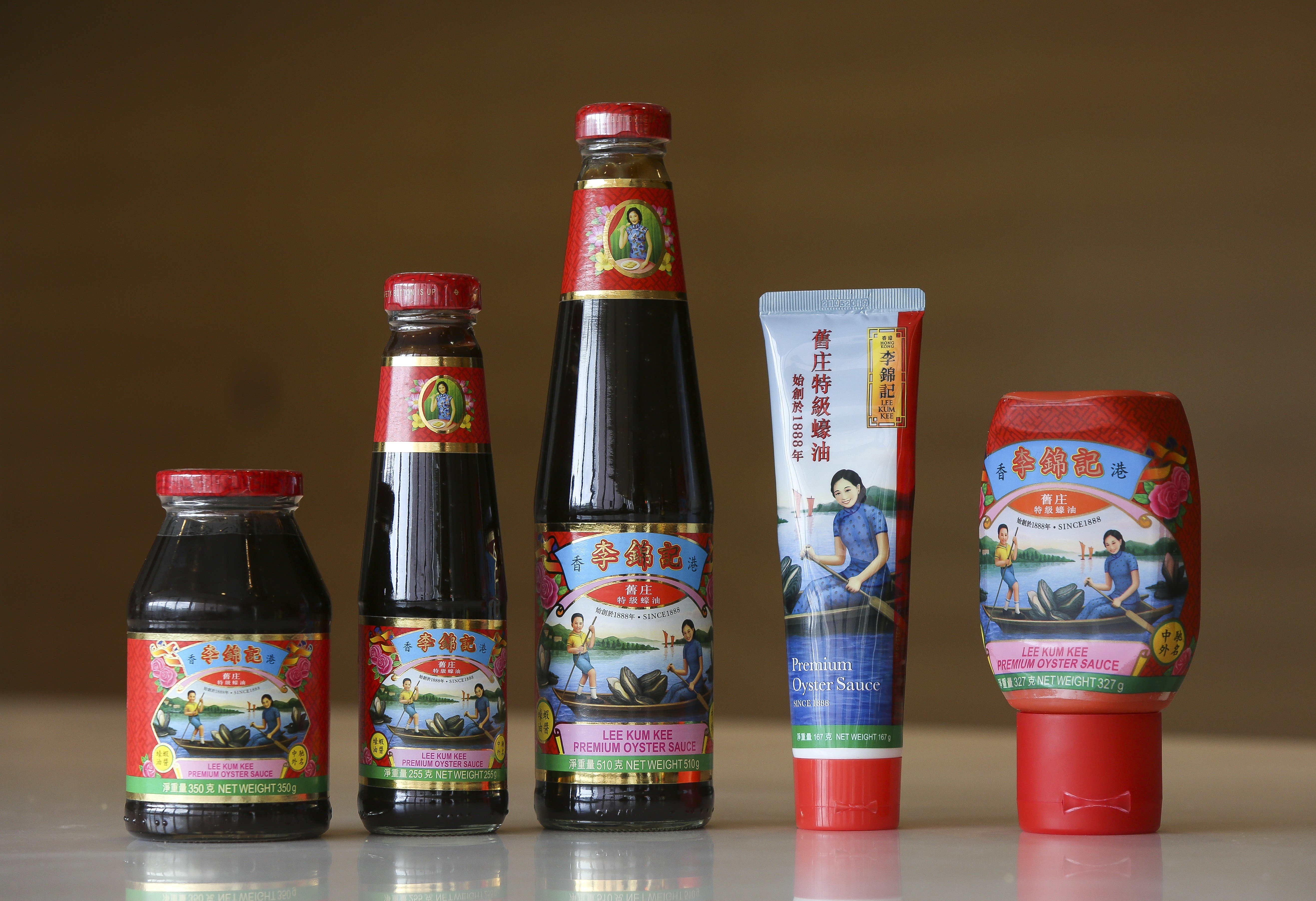 Lee Kum Kee’s premium line of oyster sauce. Picture: Xiaomei Chen