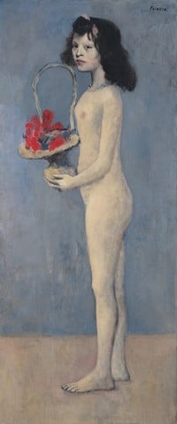 ‘Young Girl with a Flower Basket’. Photo: Christie’s
