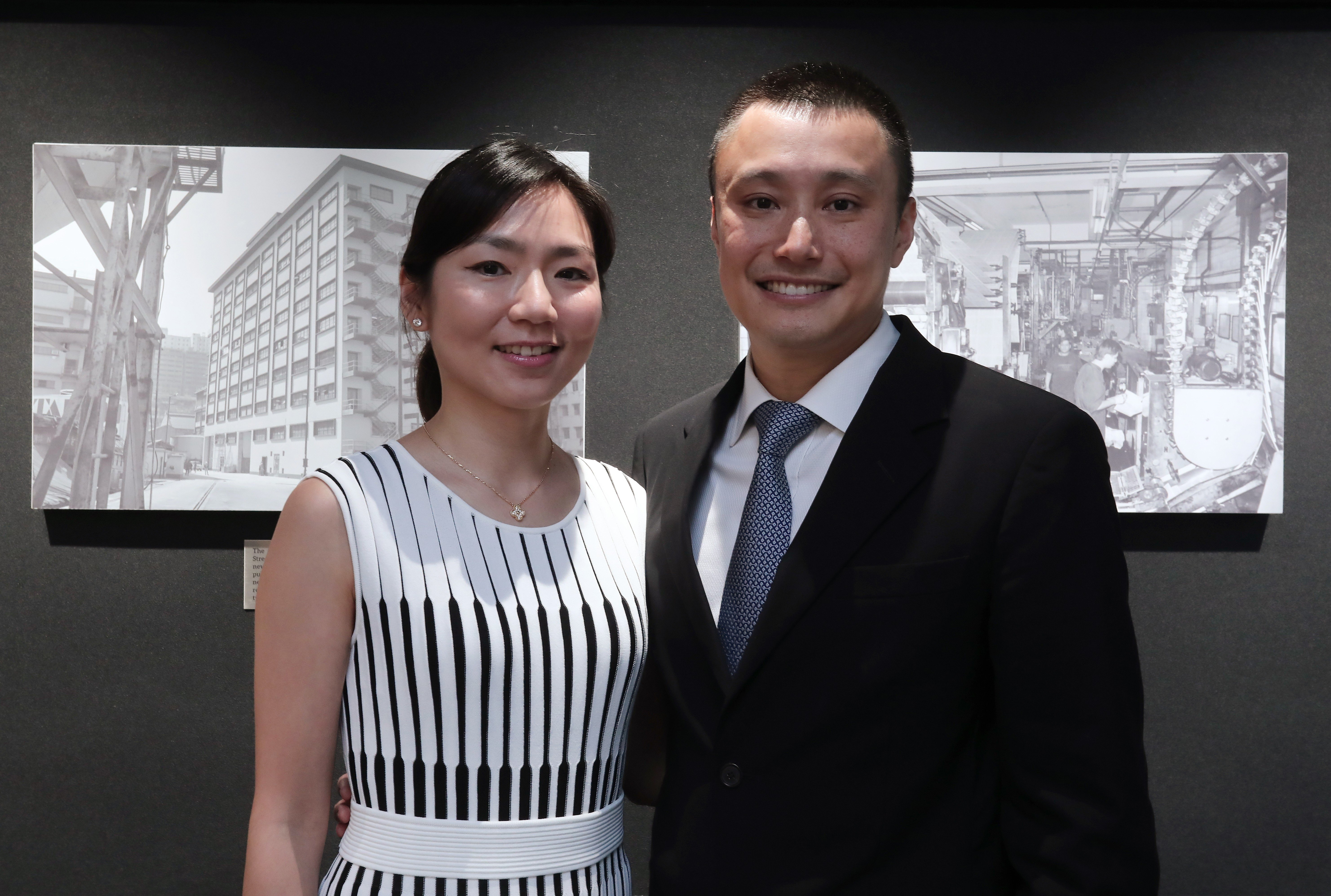 WeLab was founded by Frances Kang (left) and Simon Loong, who is also the chief executive of the company. The two were married after completing mid-career studies in the US in 2012. Photo: Jonathan Wong