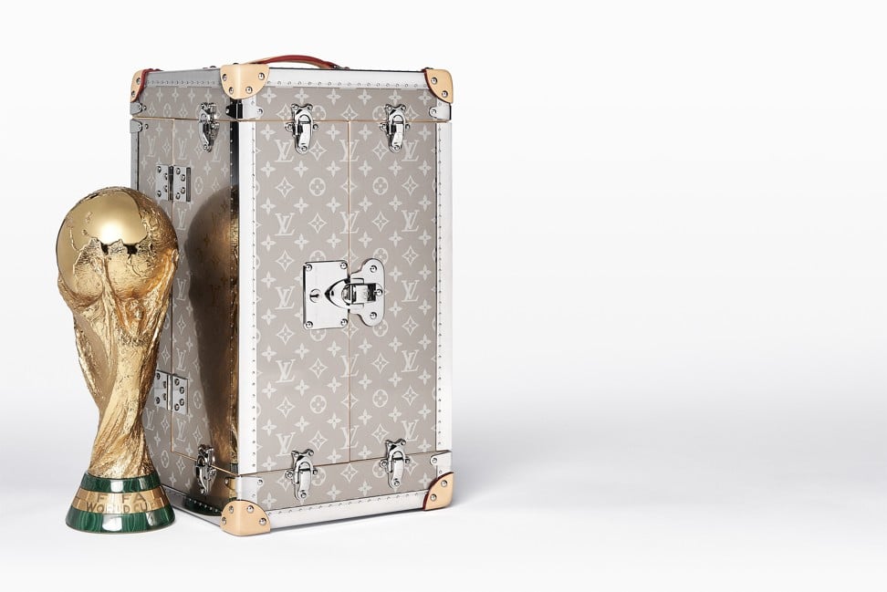 Stylish trunk for FIFA World Cup Russia trophy is released by Louis Vuitton