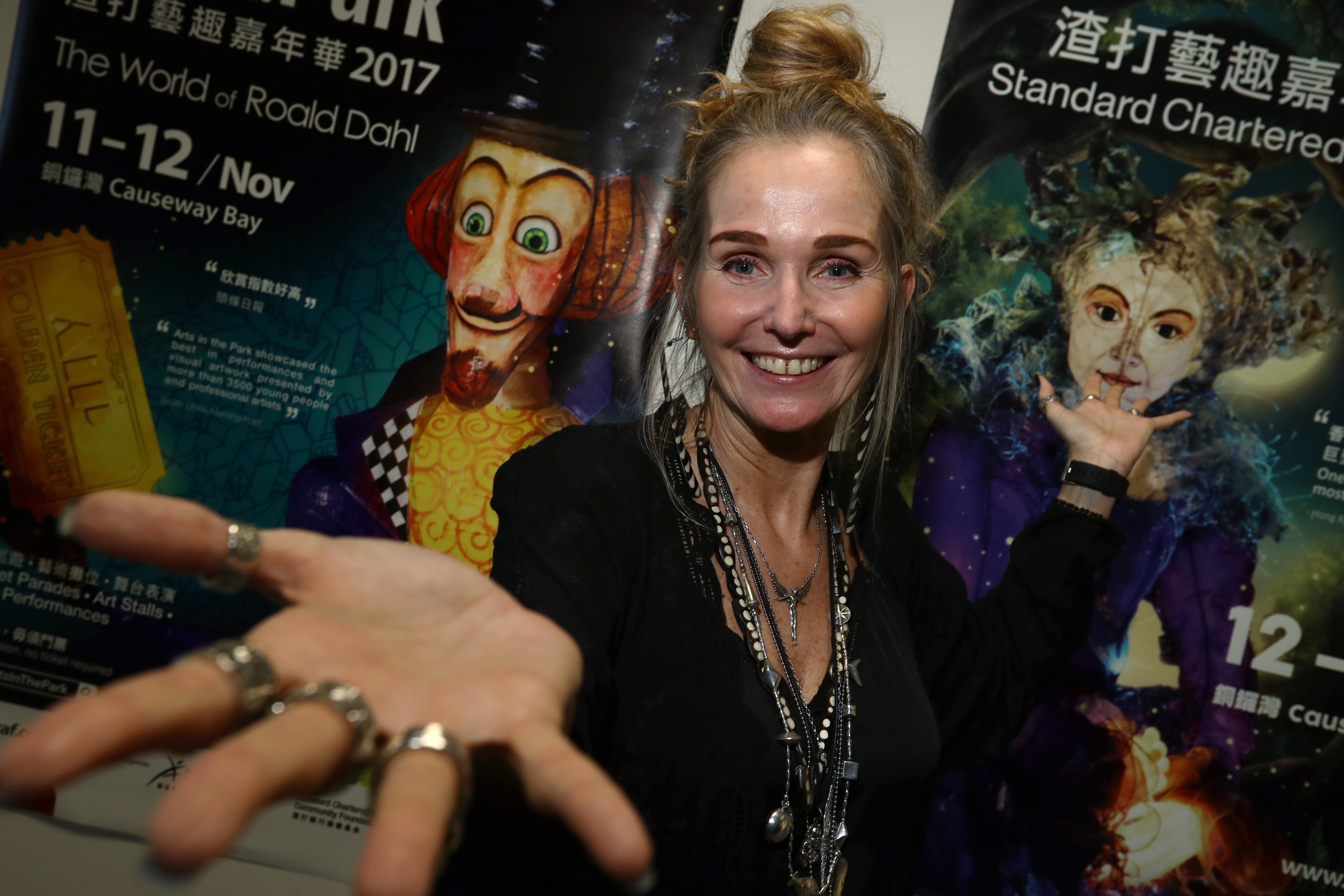 Lindsey McAlister founded the Hong Kong Youth Arts Foundation 25 years ago. Photo: Nora Tam