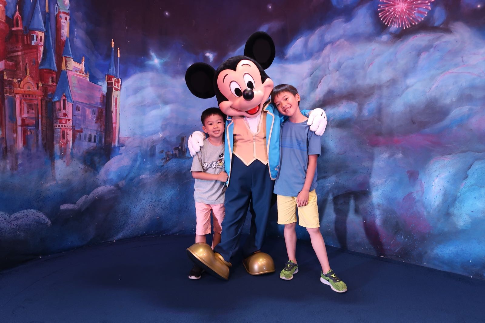 The trip to Shanghai Disneyland was another chance for the children to practise Mandarin. Photo: Anita Shum