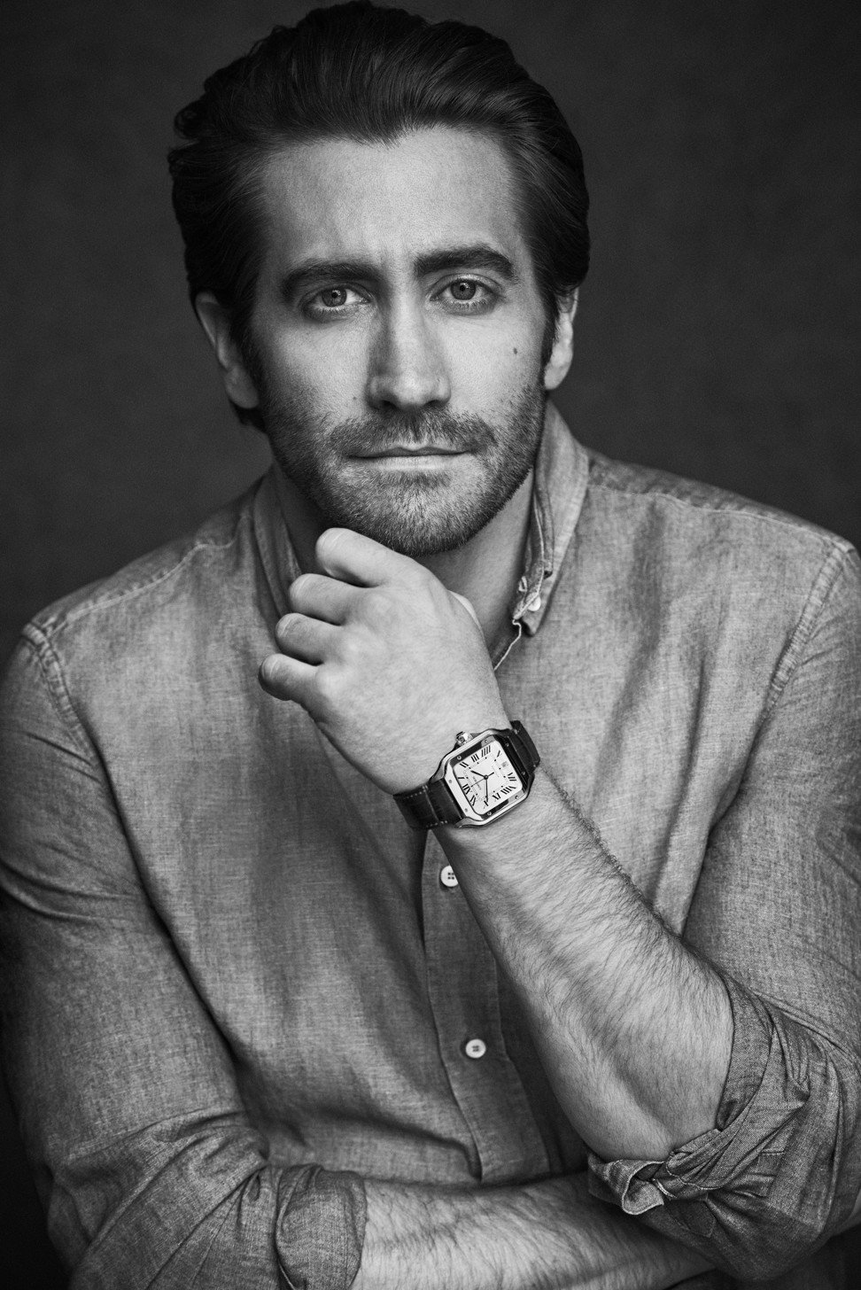 Cartier santos jake gyllenhaal best sale