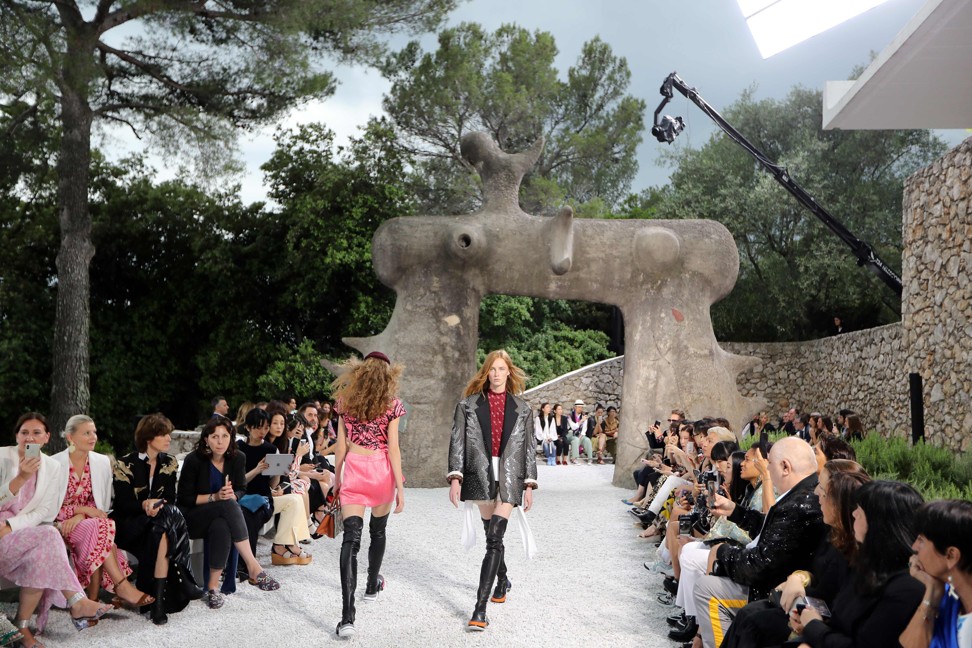 2019 Cruise collection show for French fashion house Louis Vuitton in Saint- Paul-de-Vence