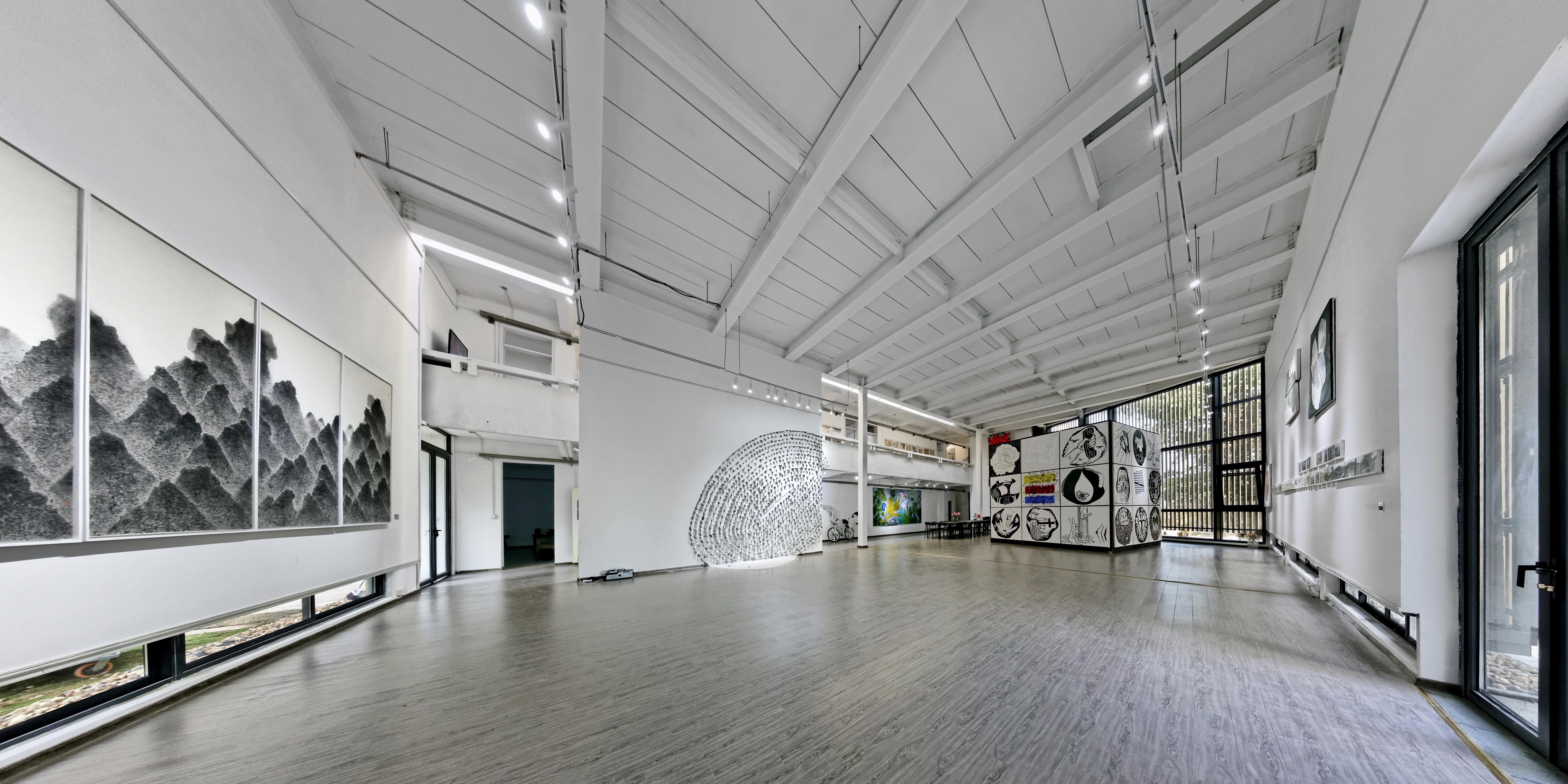 The Nordic Contemporary Art Centre Xiamen’s exhibition hall is in Aotou Cultural Industry Park