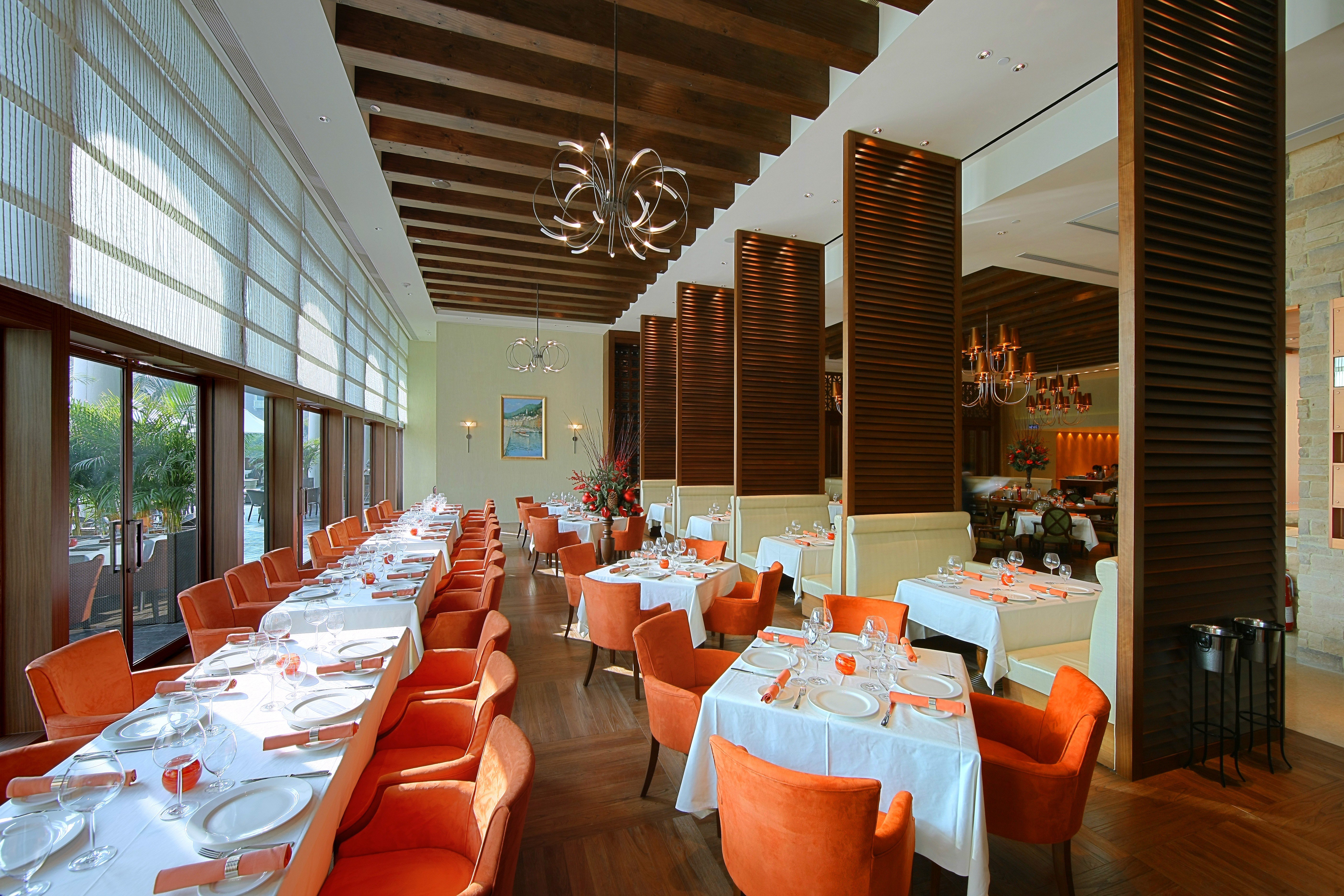 Portofino is an intimate, contemporary restaurant with a tasty Italian menu for groups.