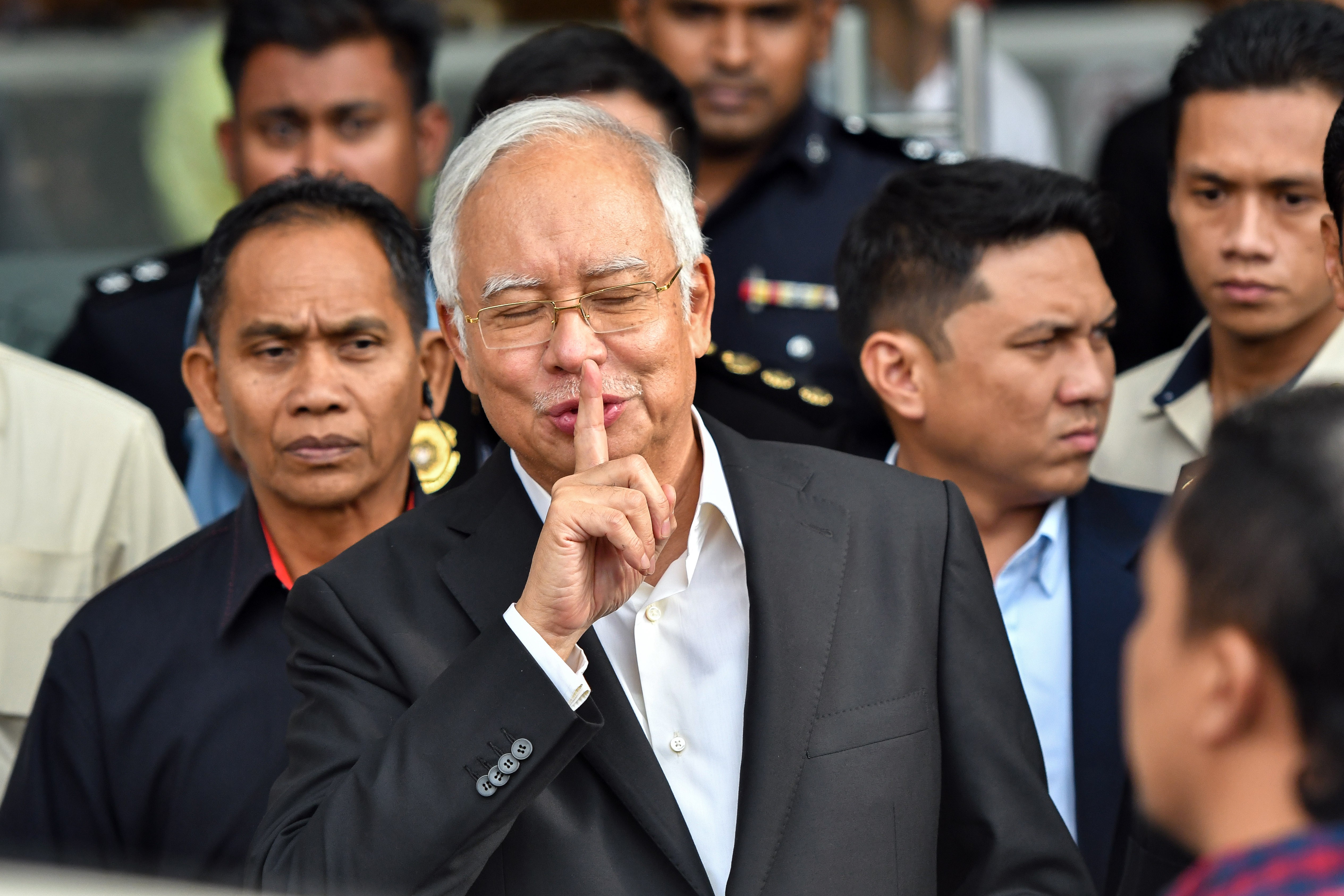 Najib Razak: prime suspect in the 1MDB financial scandal. Photo: Xinhua