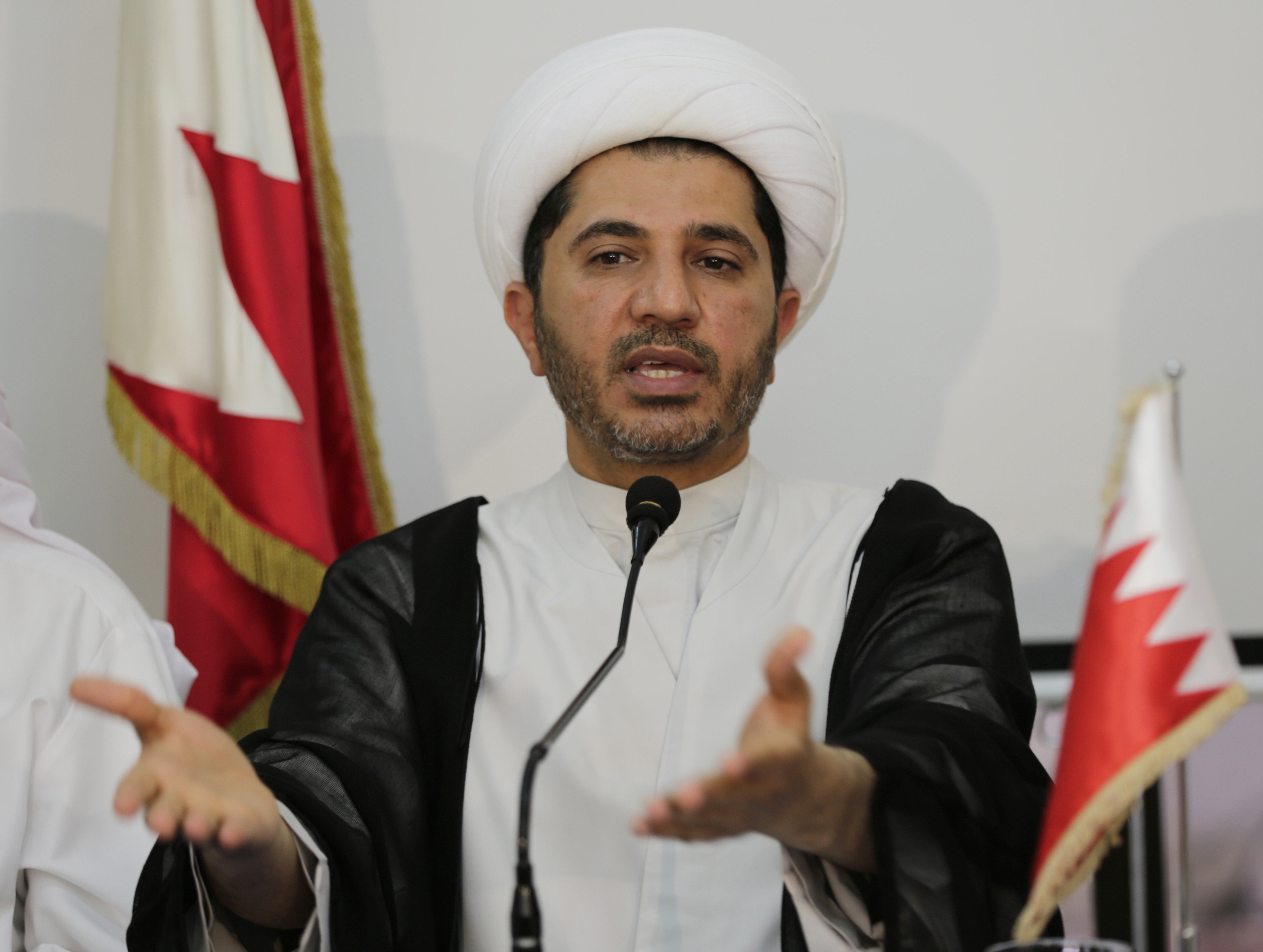 Sheikh Ali Salman, leader of the main Shiite opposition group Al-Wefaq. Photo: AP