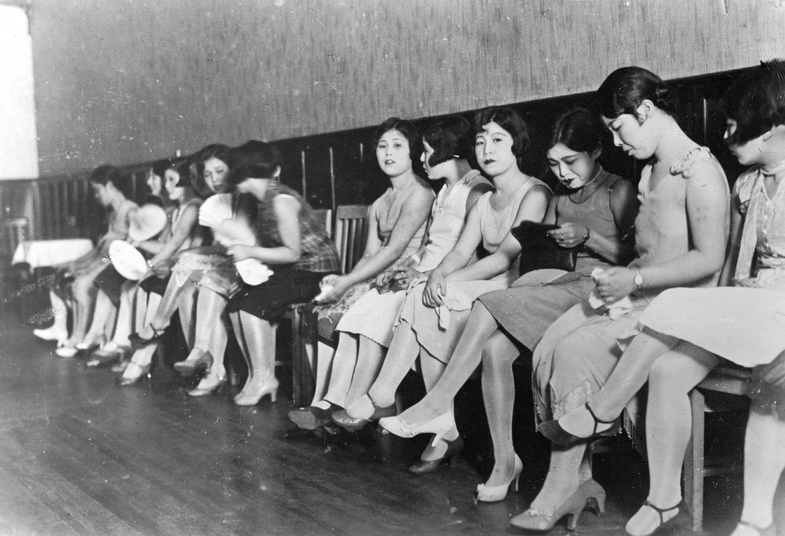 Prostitutes in Shanghai in 1931.