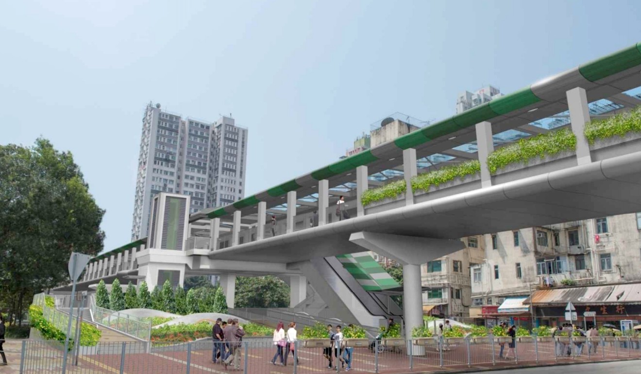 HK$1.7 billion footbridge proposal to be put on hold for public vetting but  no plans to drop project, Hong Kong No 2 official says
