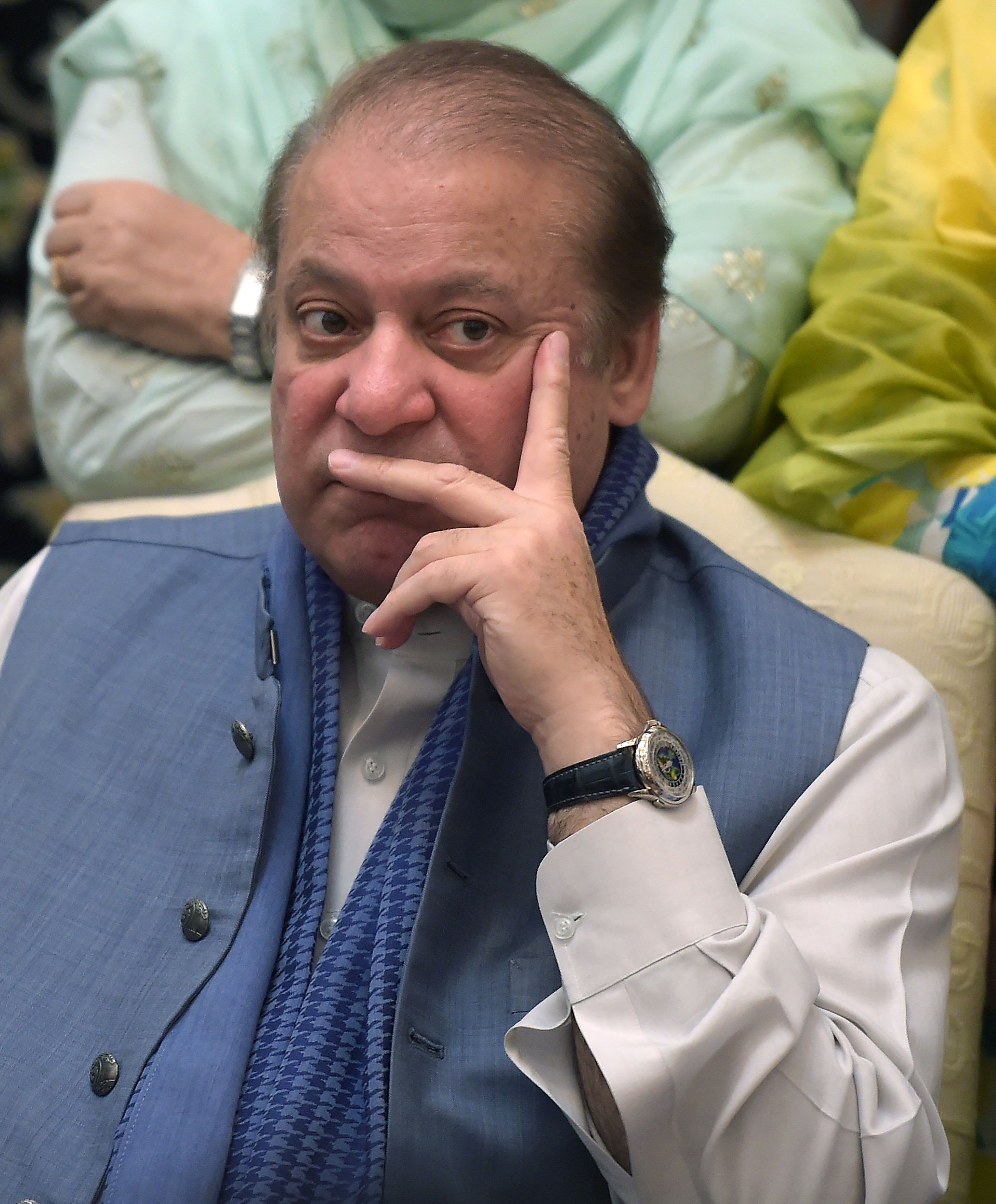 Former Pakistani prime minister Nawaz Sharif. Photo: AFP