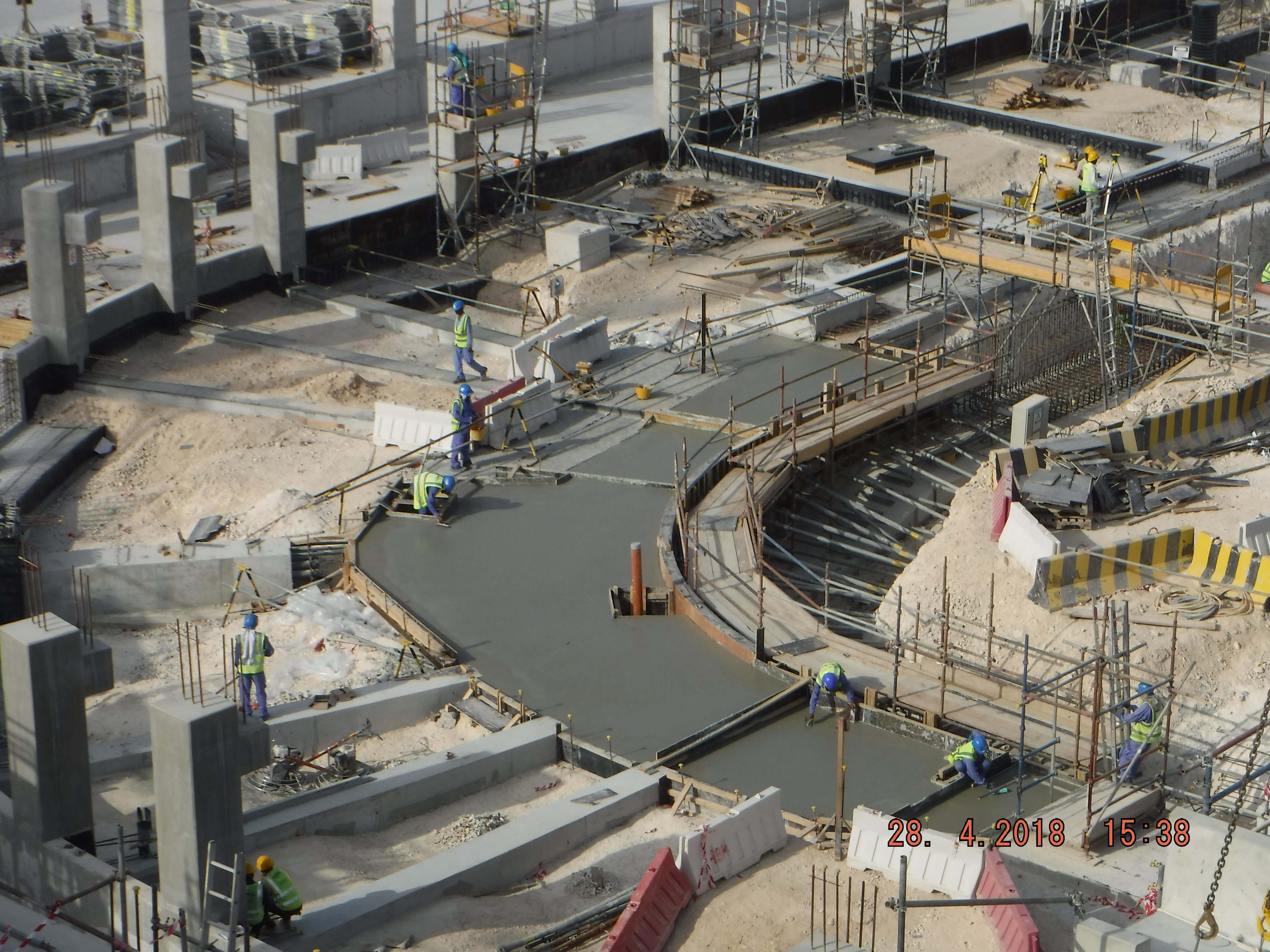 China is also extensively involved in the infrastructure boom in Qatar, playing an integral part in the construction of the Lusail Iconic Stadium for the 2022 Fifa World Cup. Photo: Handout