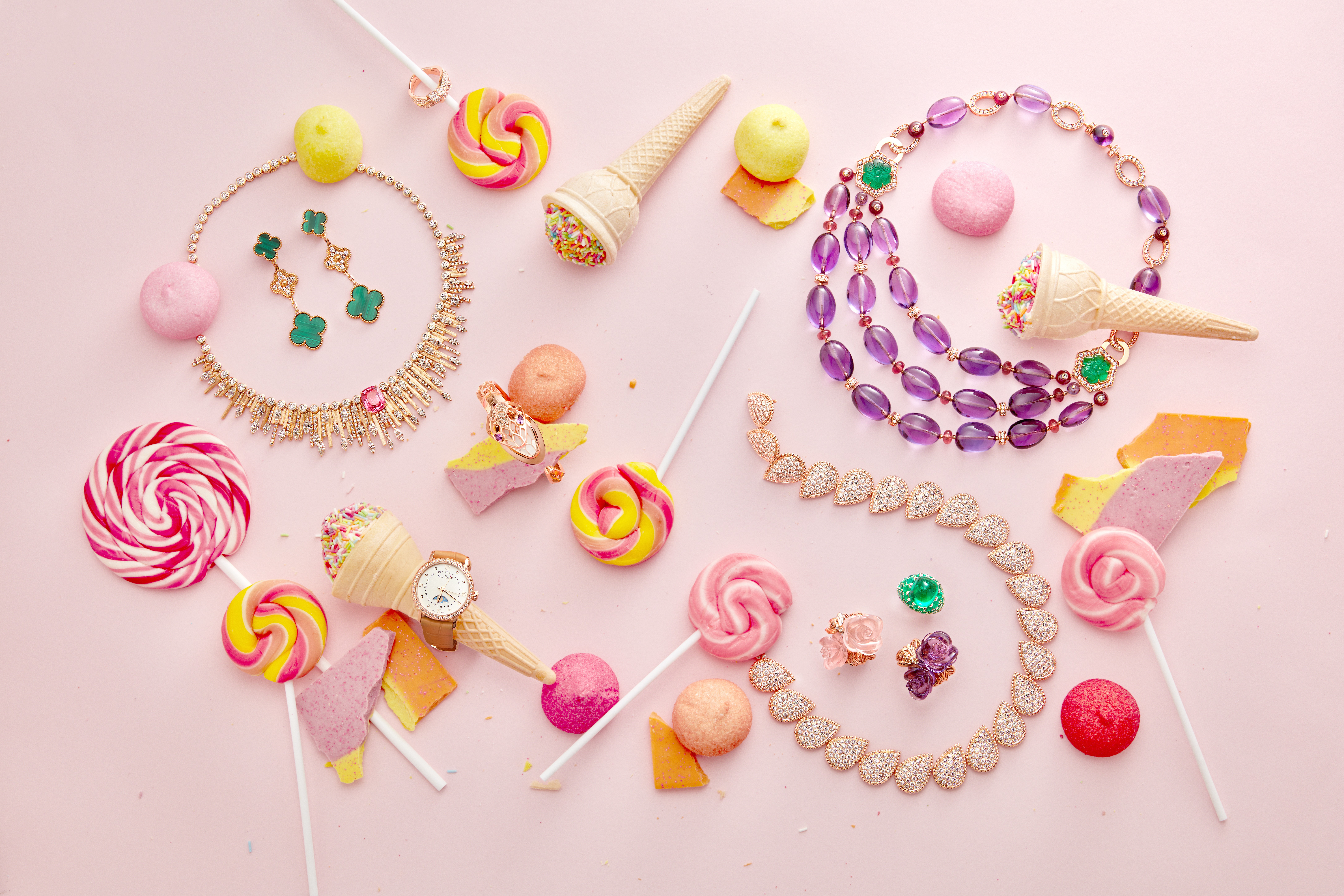 Candy Jewellery 80g Create Your Own Kit Necklace Assorted Coloured