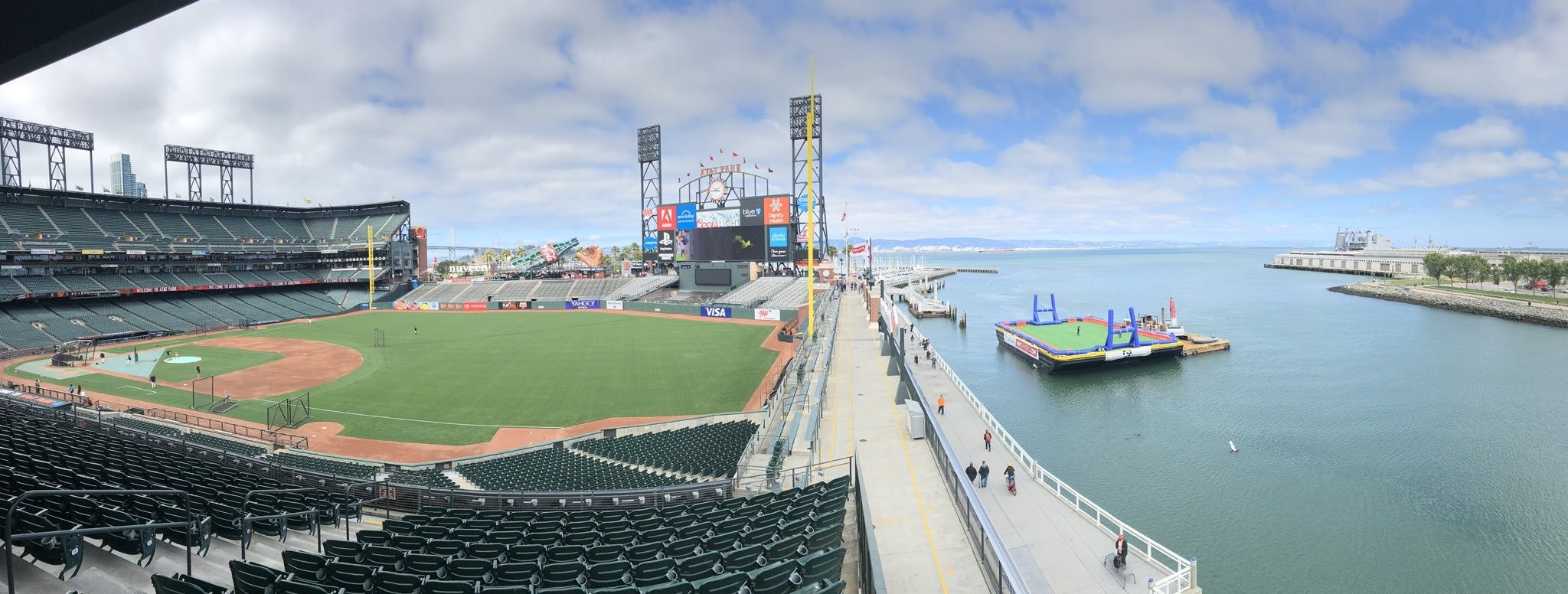 AT&T Park is the venue for the Rugby World Cup Sevens. Photo: AT&T Park
