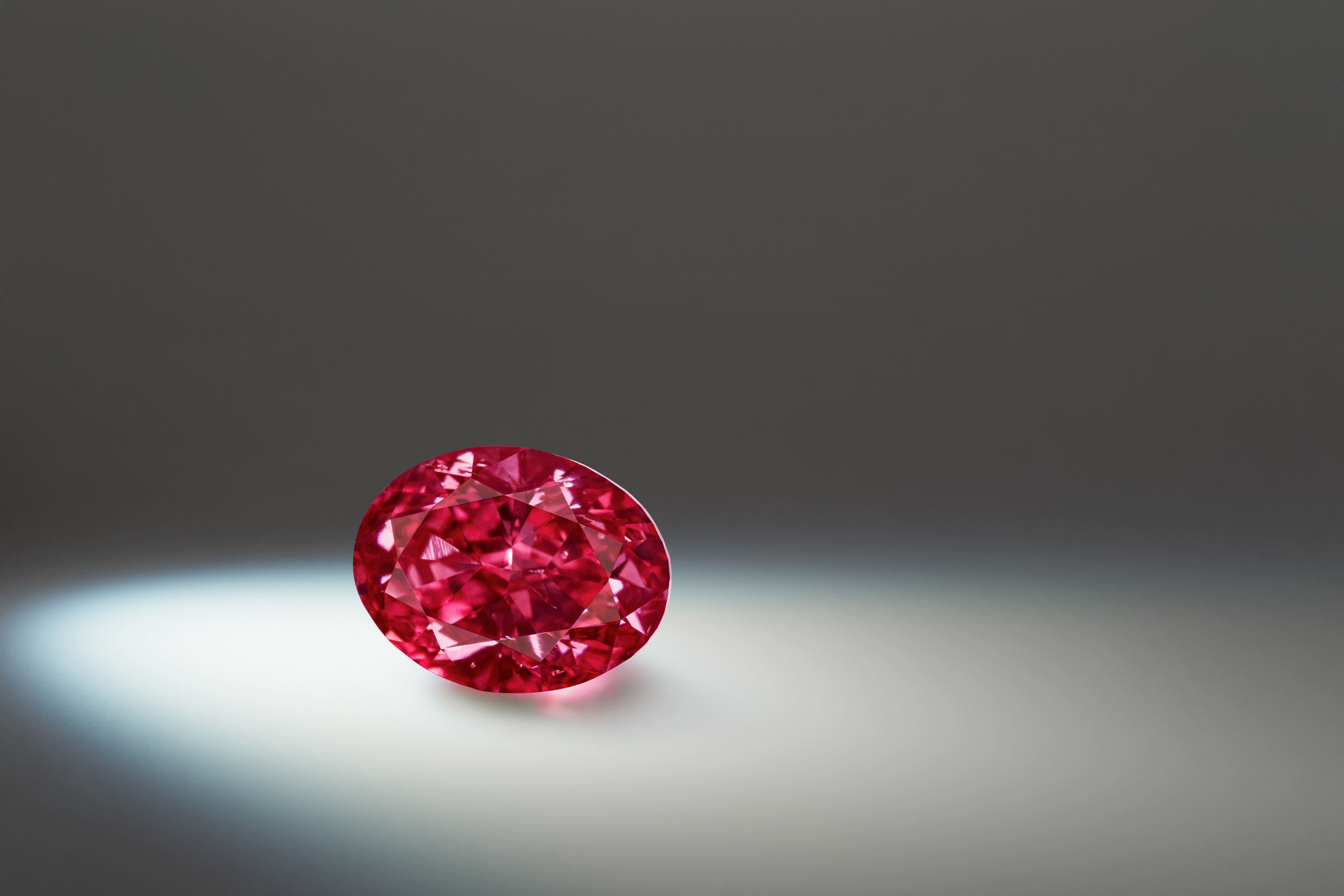 Red on sale diamond worth