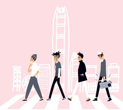 Young K-pop stars have to practise non-stop and give up their freedom to achieve success. Illustration: Maxim Savva