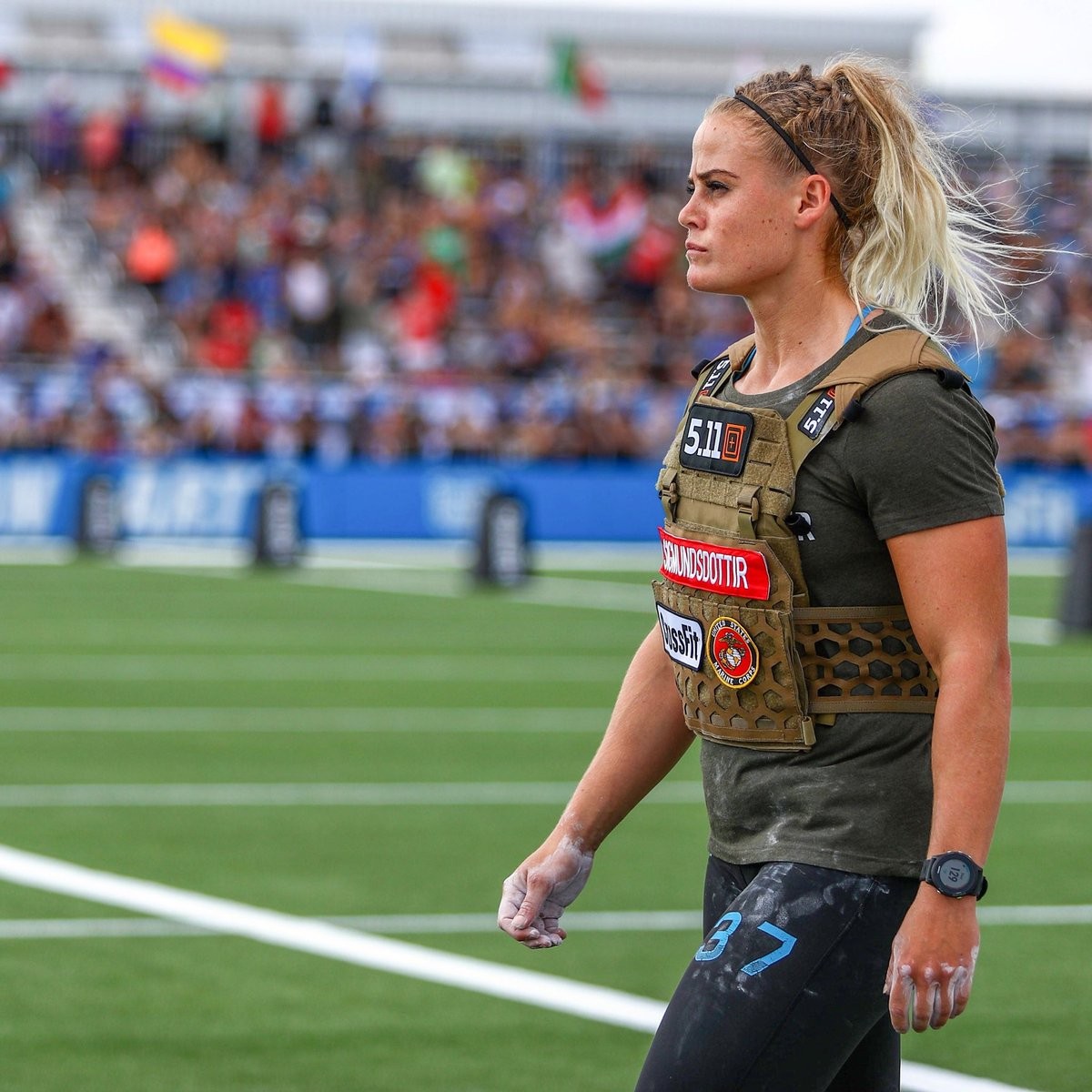 Sara Sigmundsdottir: 2016 CrossFit Games Climbing Snail