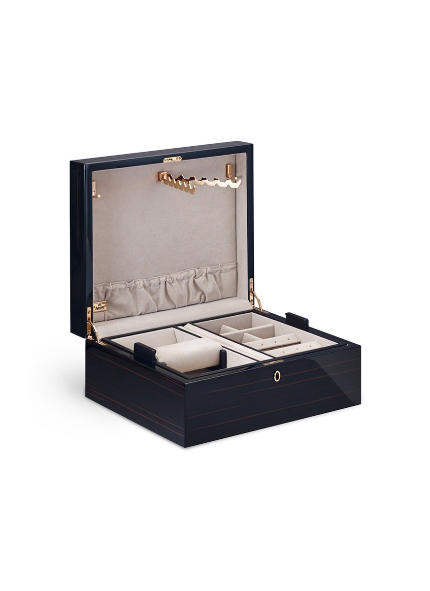 Keep your precious jewellery safe in this luxe box from Agresti, available at Lane Crawford.