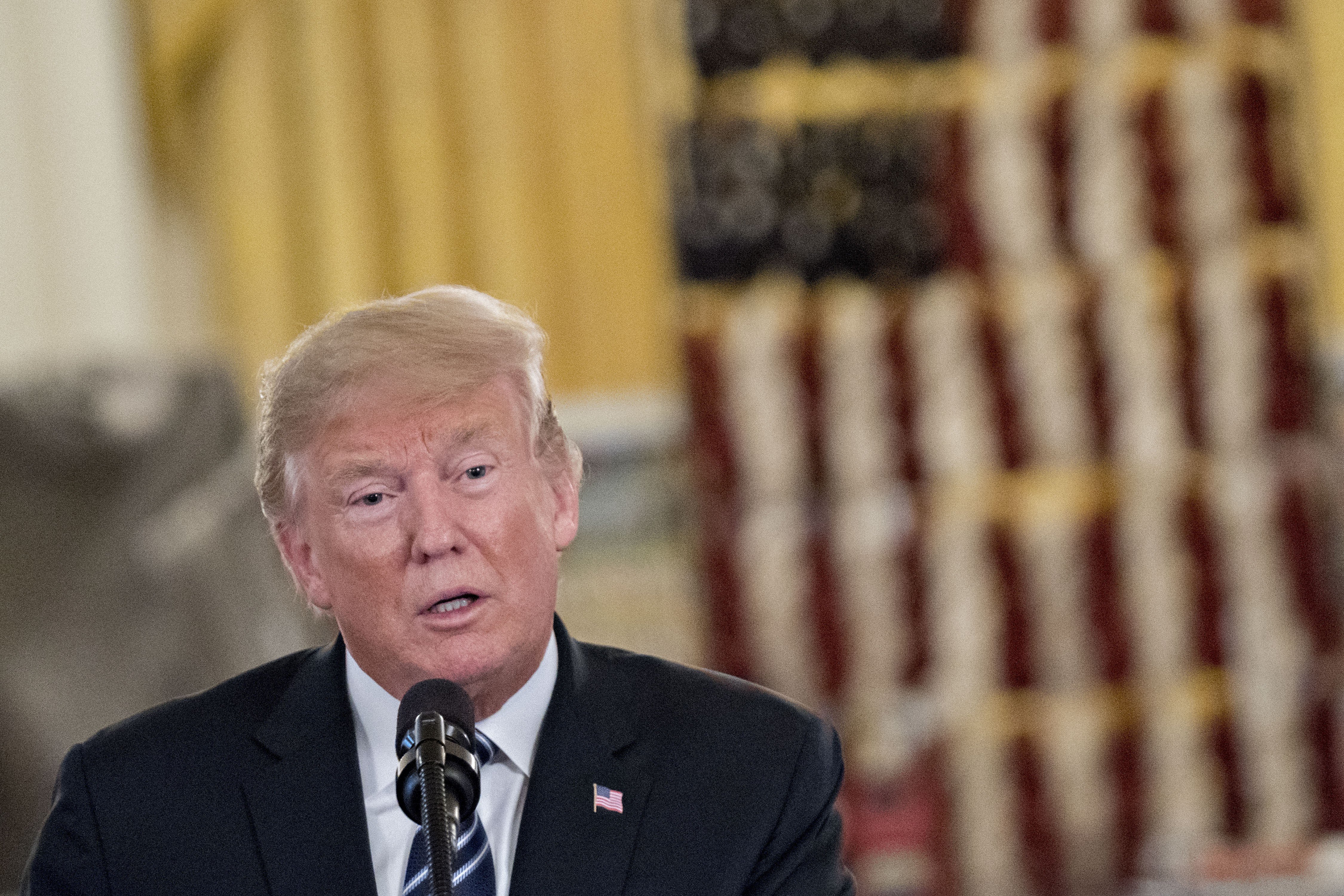 US President Donald Trump wants the Securities and Exchange Commission to scrap the requirement for three-monthly earnings reports. Photo: Bloomberg