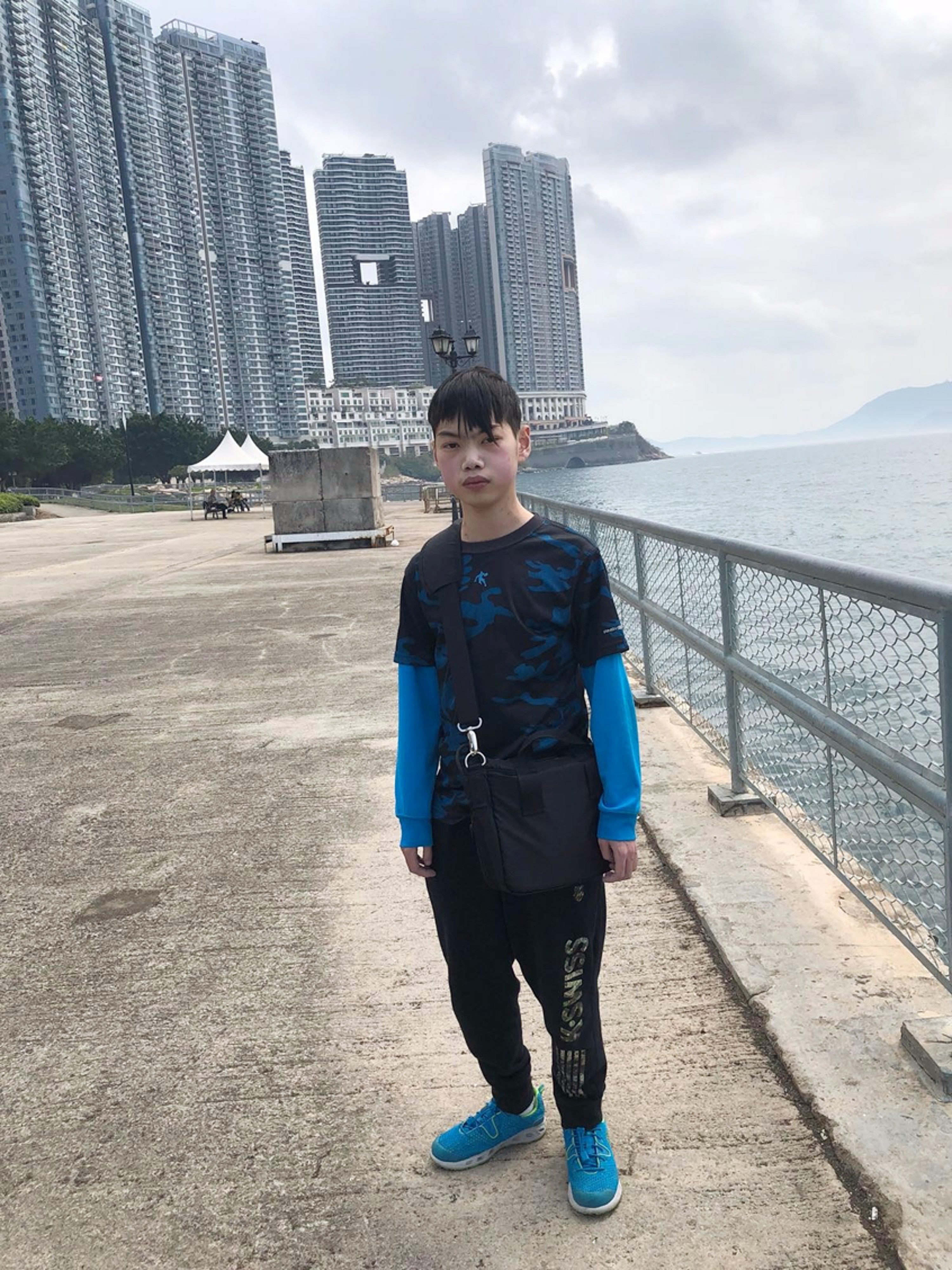 Yeung Chin-kwun, 12, is the first patient with single ventricle disease in Hong Kong to receive a ventricular assist device implant. Photo: Handout