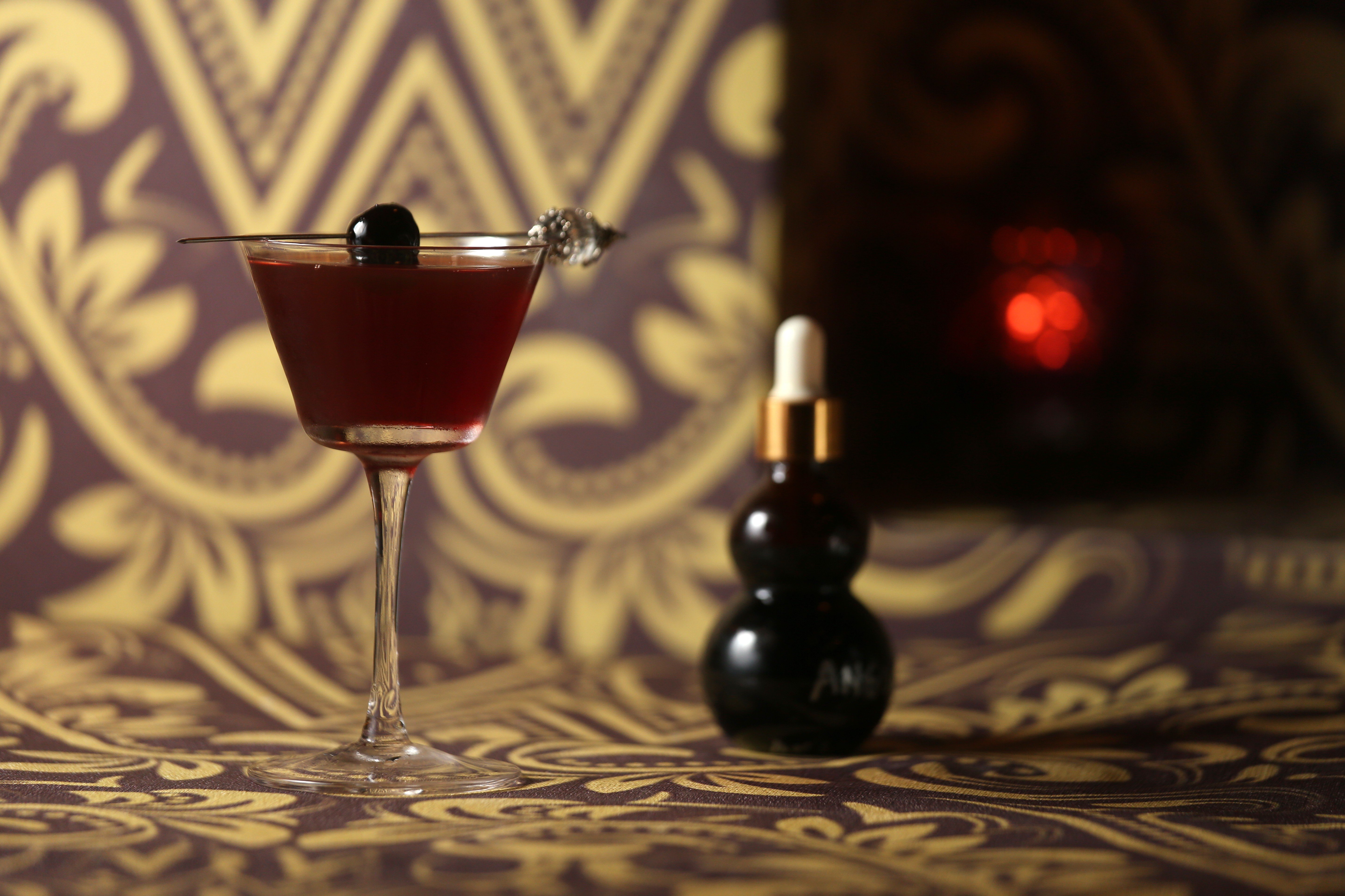 The Pacharan Manhattan cocktail at The Wise King in SoHo. Photo: Xiaomei Chen