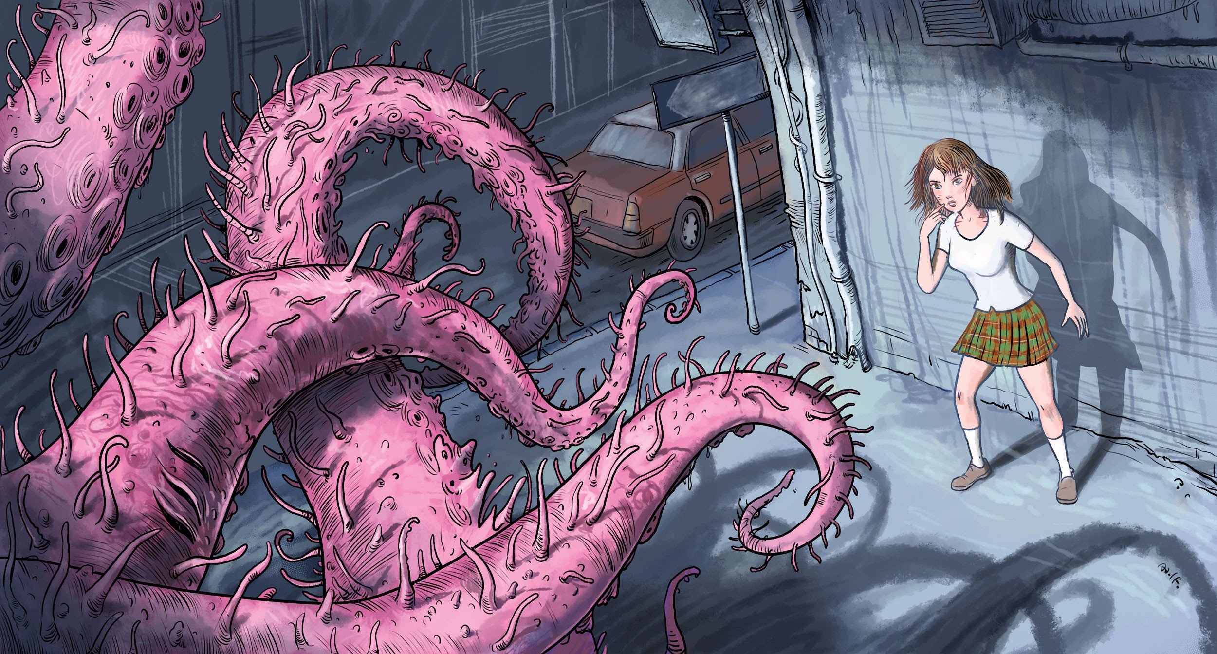 Hentai, or Japanese anime porn, is a category popular among Hong Kong pornography viewers that has a variety of subgenres, including some that involve alien tentacles. Illustration: Adolfo Arranz