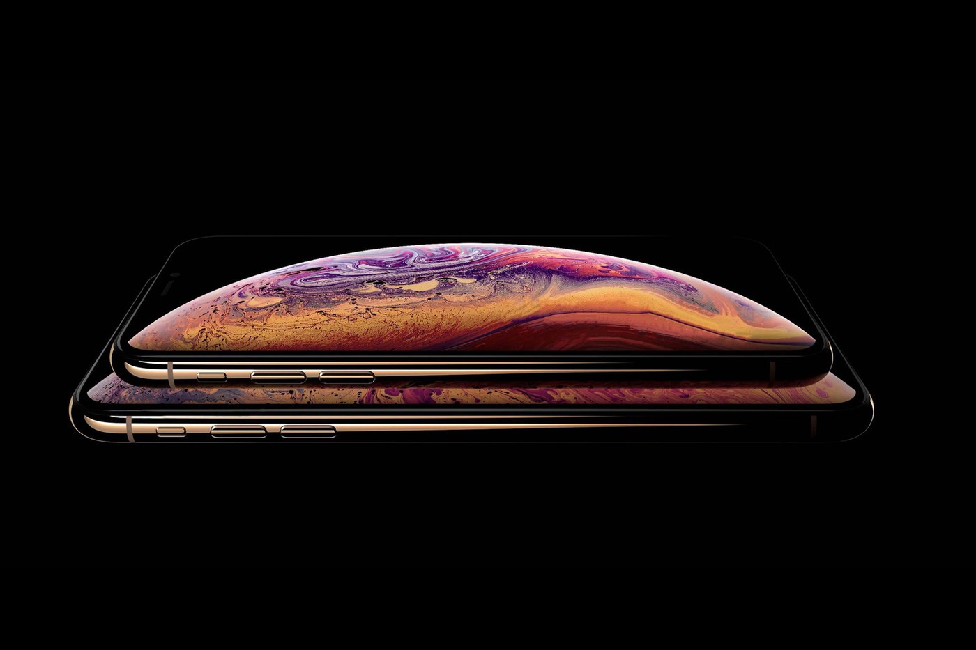 The new Apple phone – dubbed the iPhone XS – which will come in a choice of 5.8-inch and 6.5-inch organic light-emitting-diode screens and be available in a never-before-seen gold colour. Photo: 9TO5MAC/HYPEBEAST